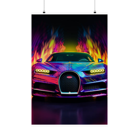 Premium Matte Vertical Posters Florescent Bugatti Flair 3