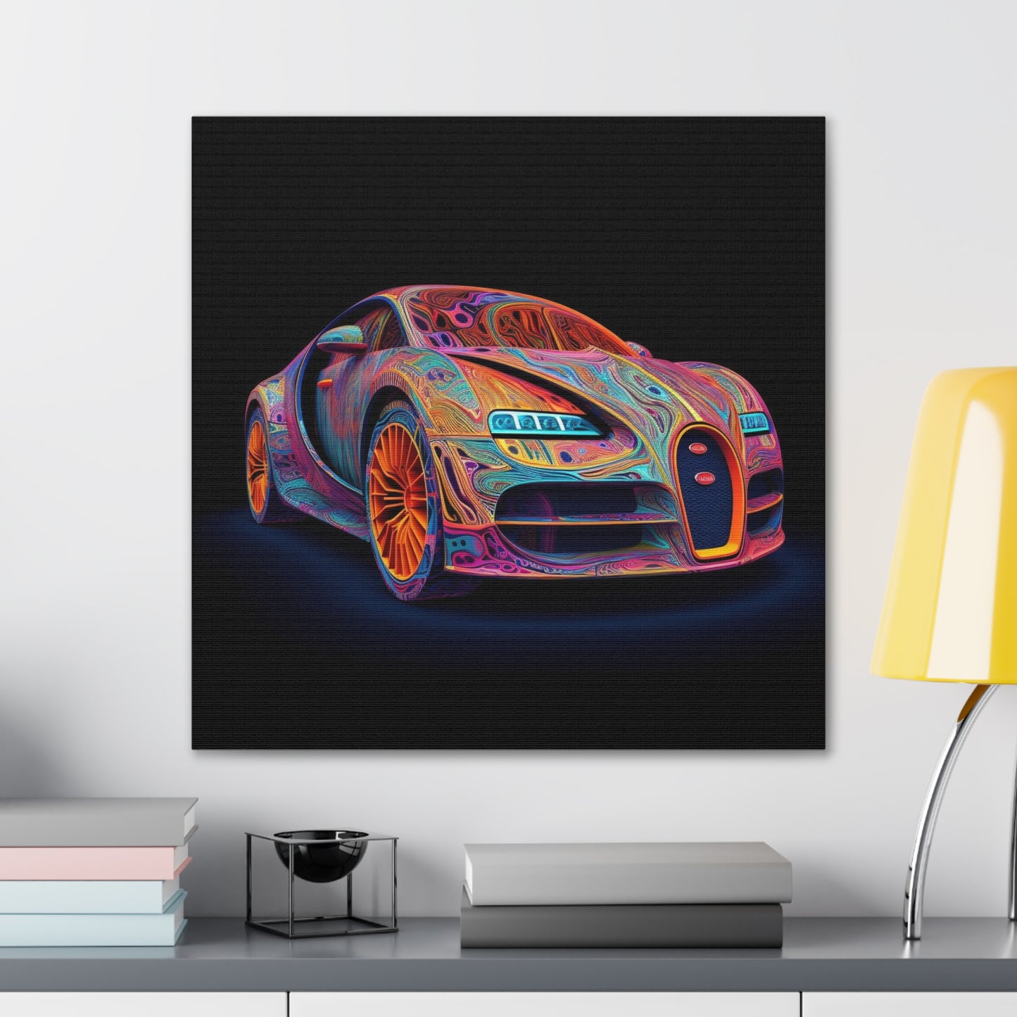 Canvas Gallery Wraps Bugatti Abstract Concept 1