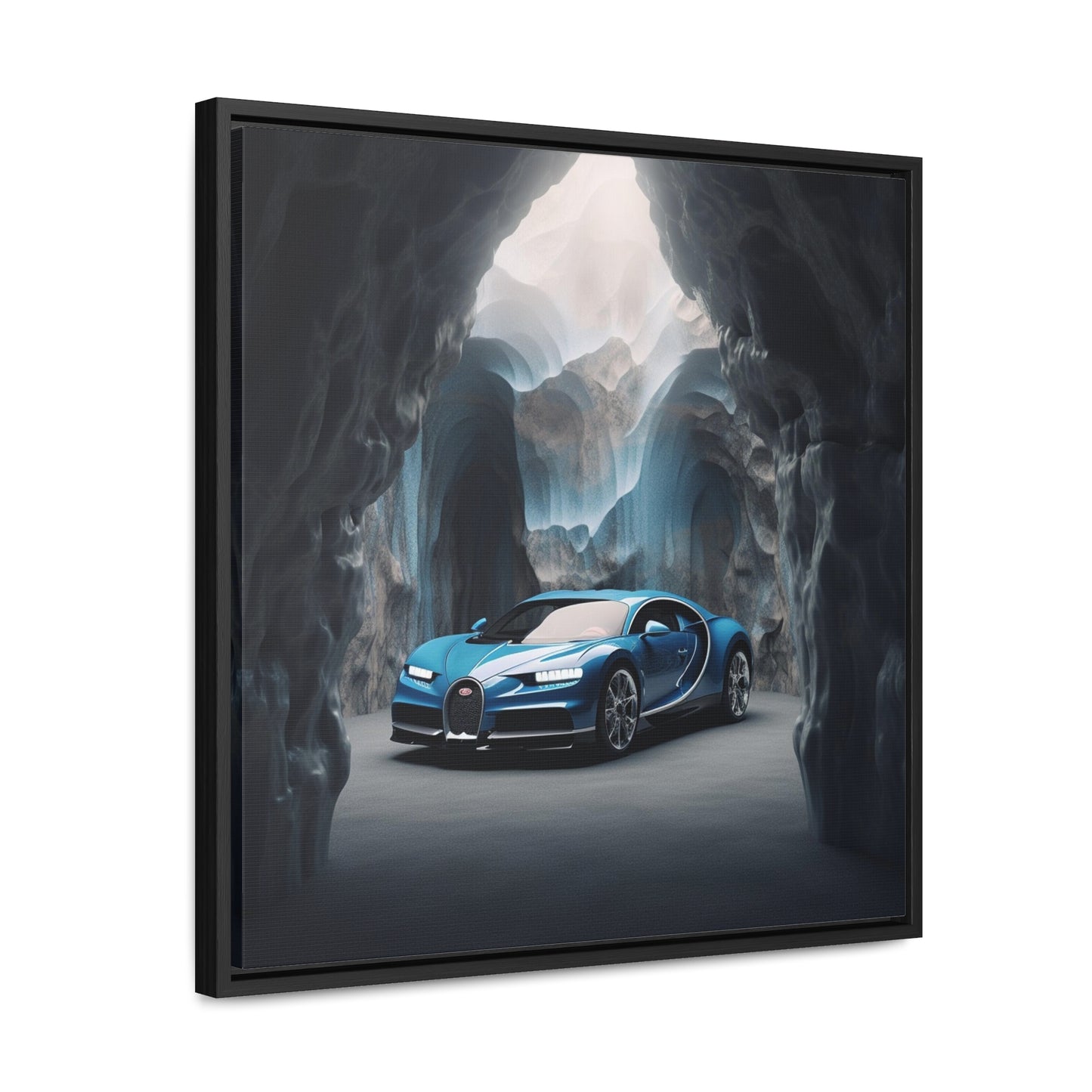 Gallery Canvas Wraps, Square Frame Bugatti Real Look 2