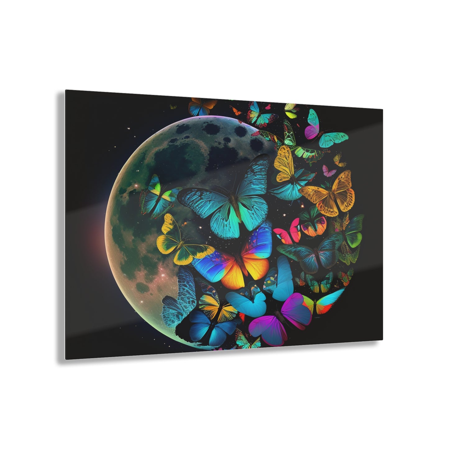 Acrylic Prints Moon Butterfly 2