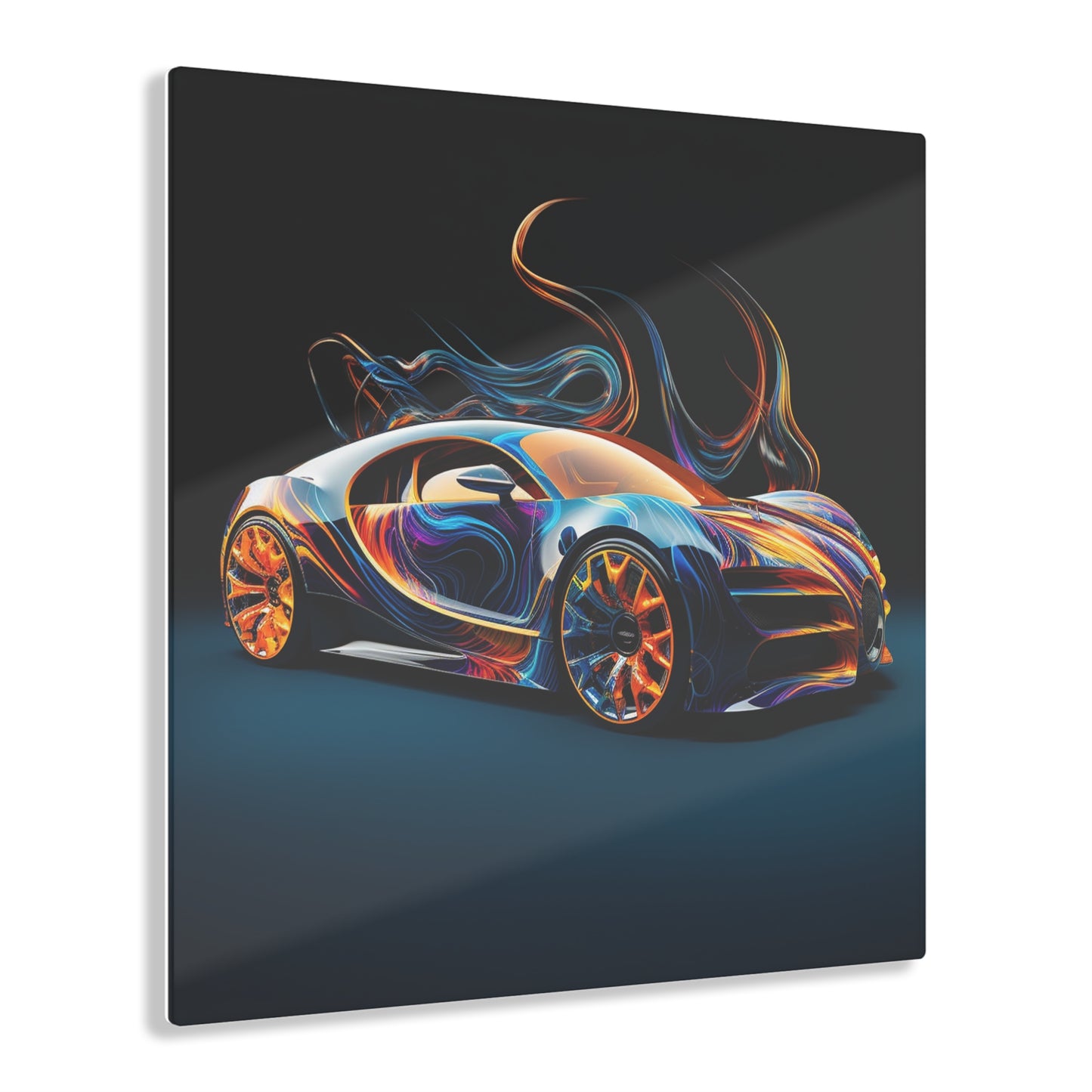 Acrylic Prints Bugatti Abstract Flair 2