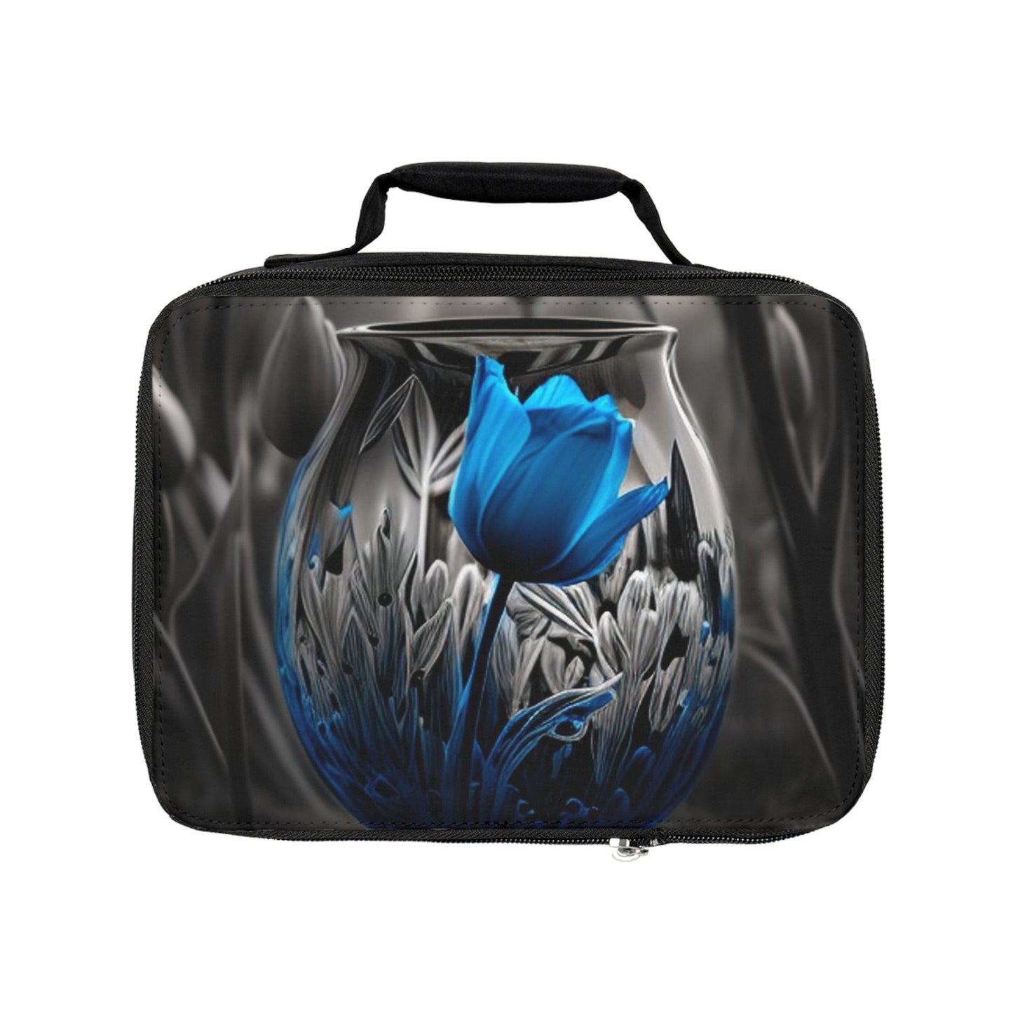 Lunch Bag Tulip Blue 1