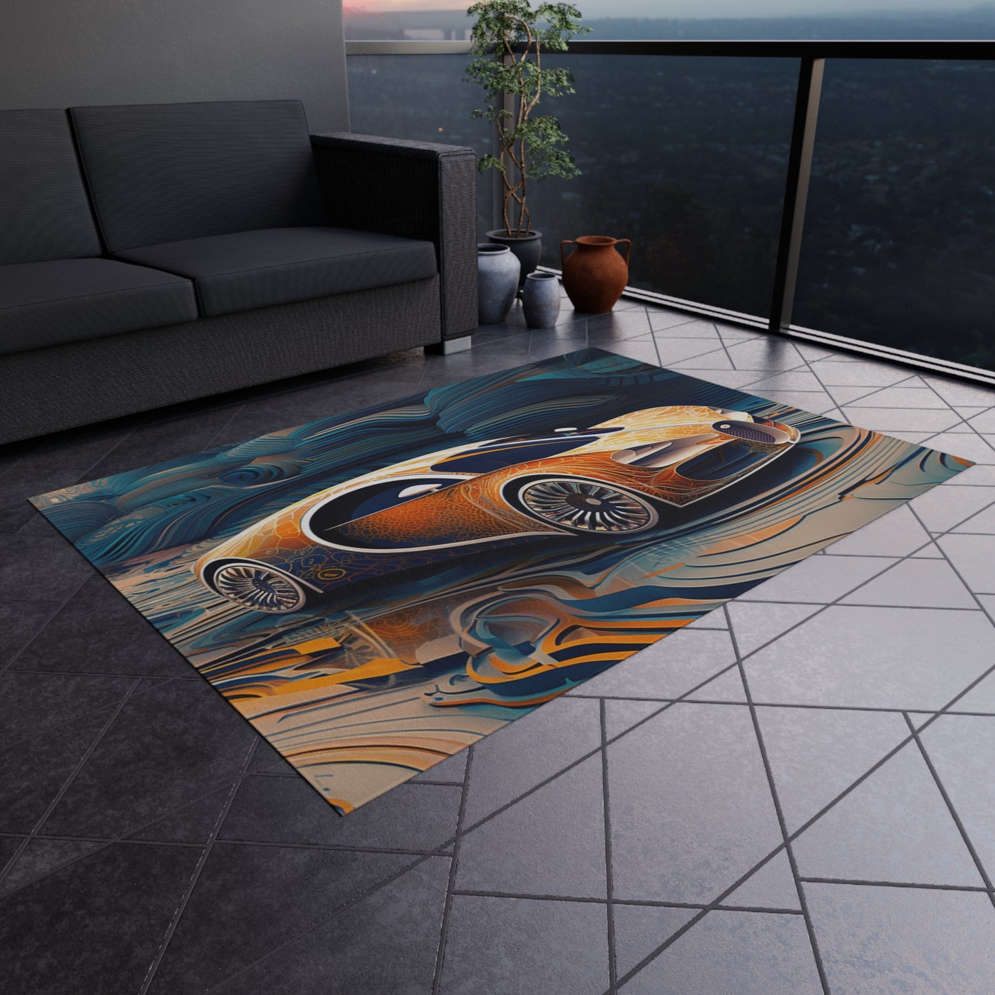 Outdoor Rug  Bugatti Abstract Flair 1