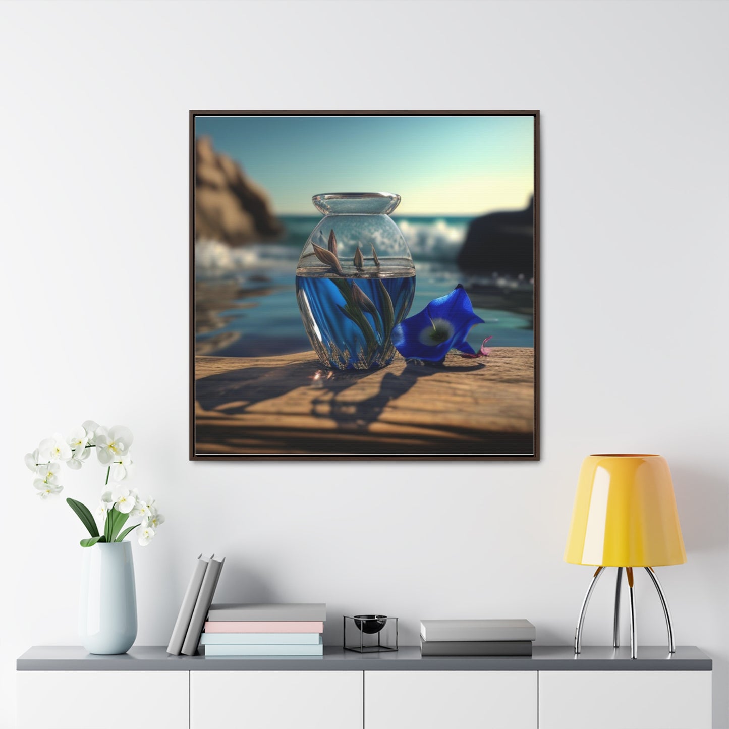 Gallery Canvas Wraps, Square Frame The Bluebell 4