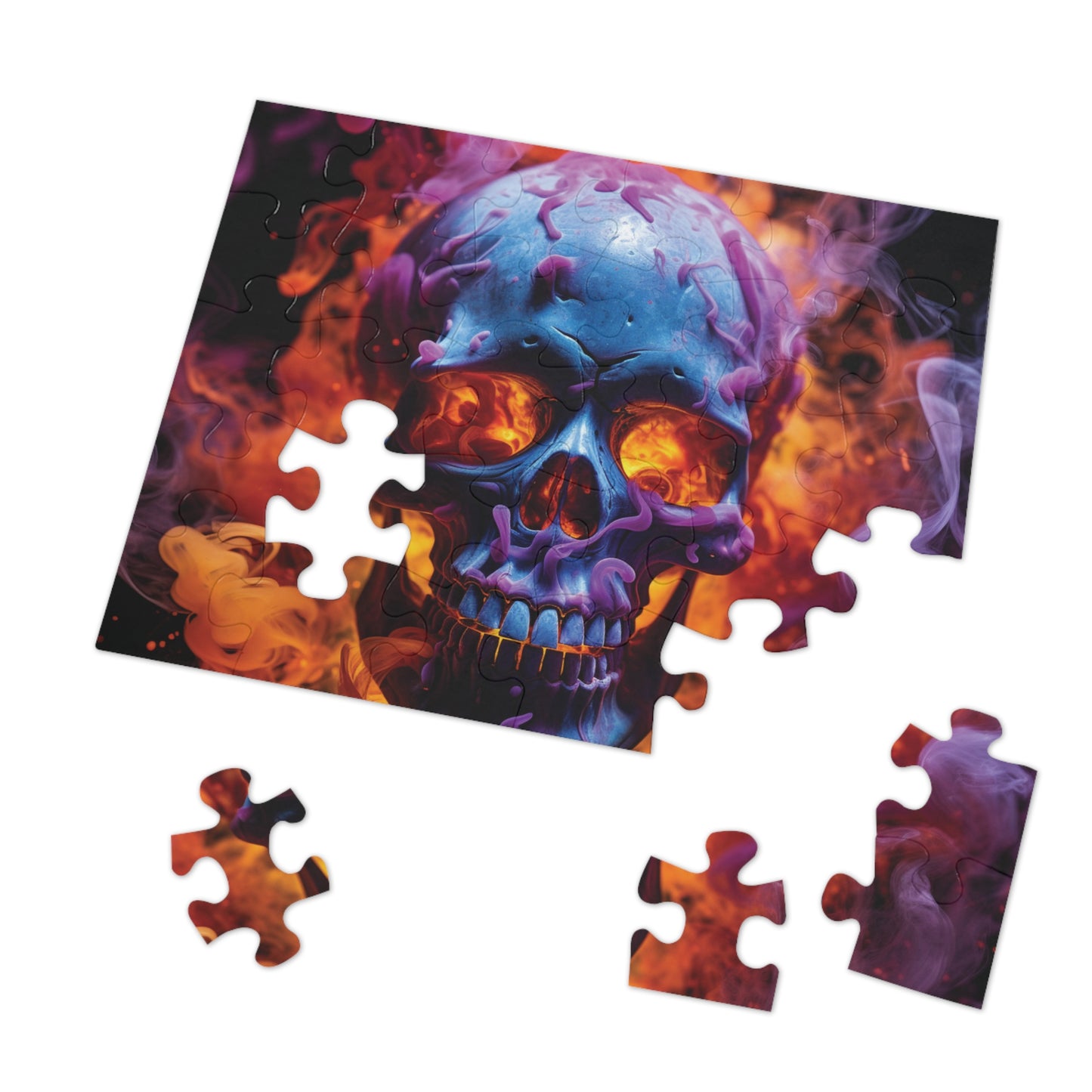 Jigsaw Puzzle (30, 110, 252, 500,1000-Piece) Macro Skull 3