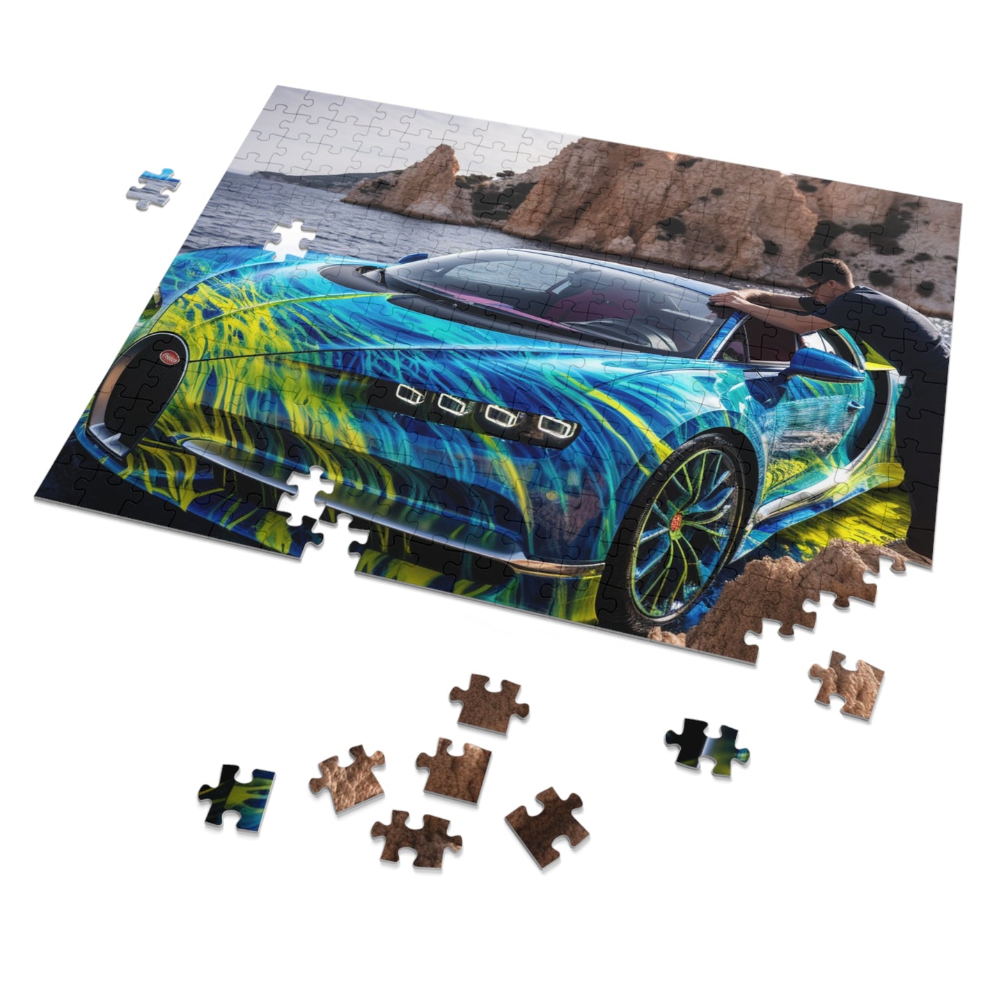 Jigsaw Puzzle (30, 110, 252, 500,1000-Piece) Bugatti Water 1