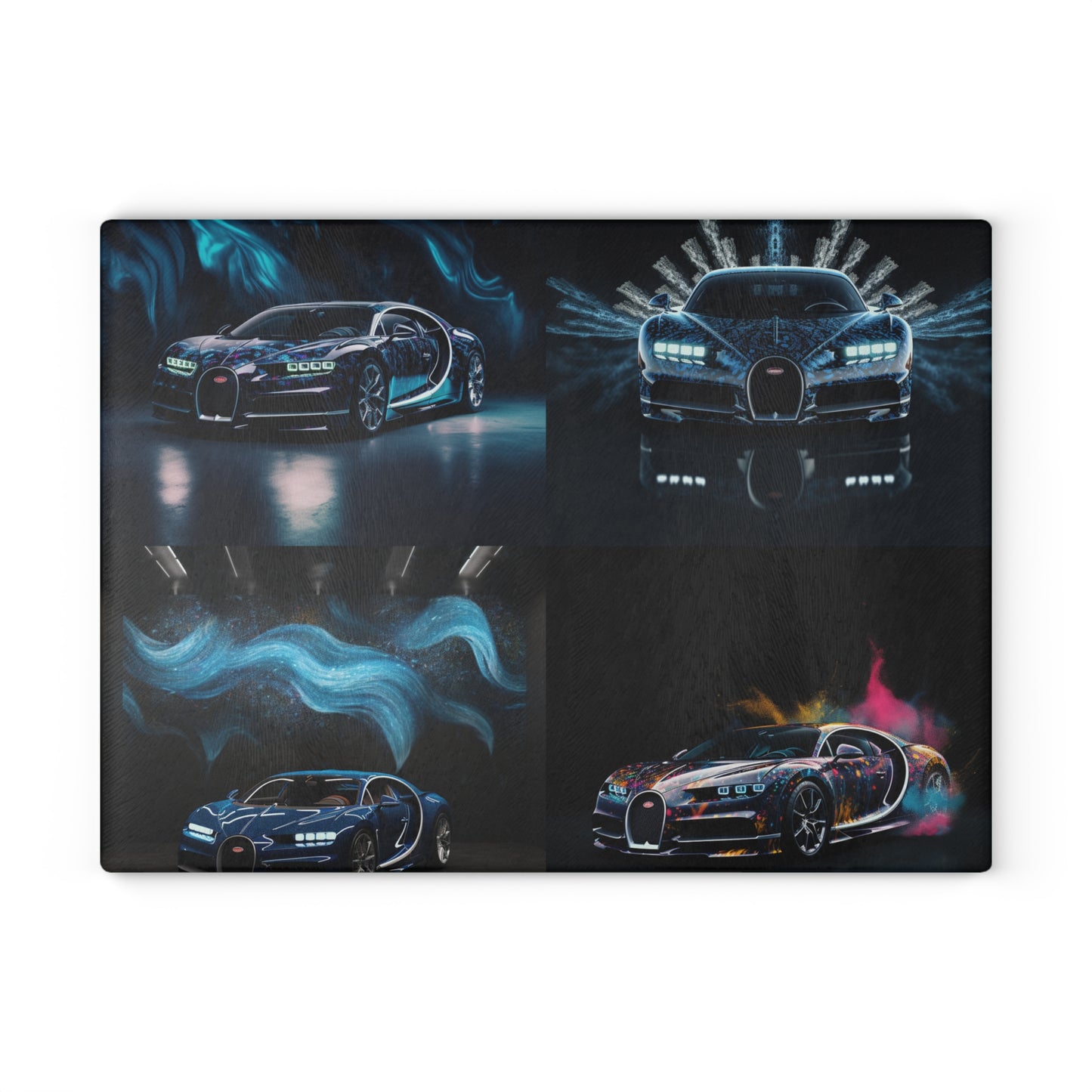 Glass Cutting Board Hyper Bugatti 5