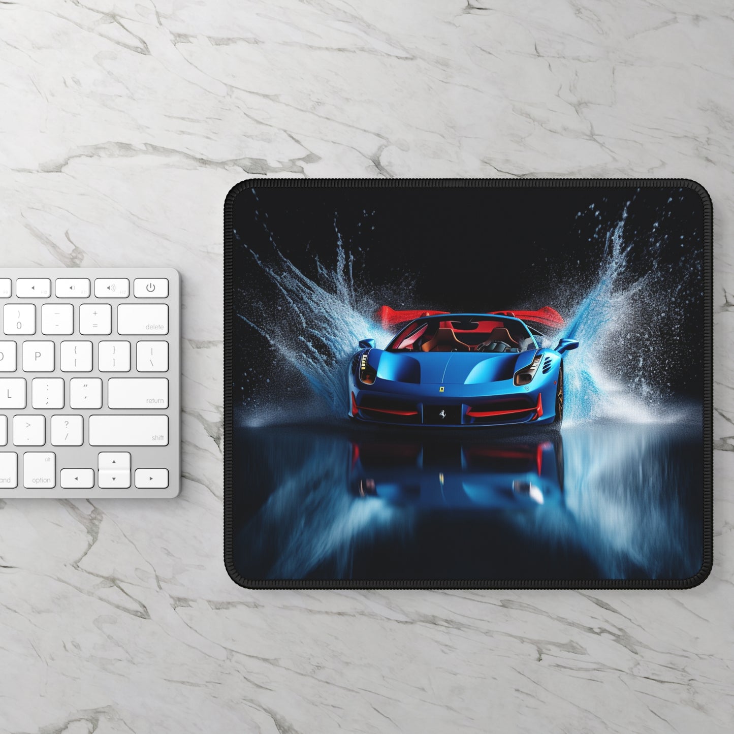 Gaming Mouse Pad  Ferrari Water Splash 1