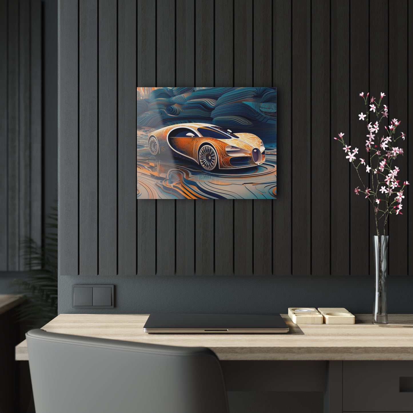 Acrylic Prints Bugatti Abstract Flair 1