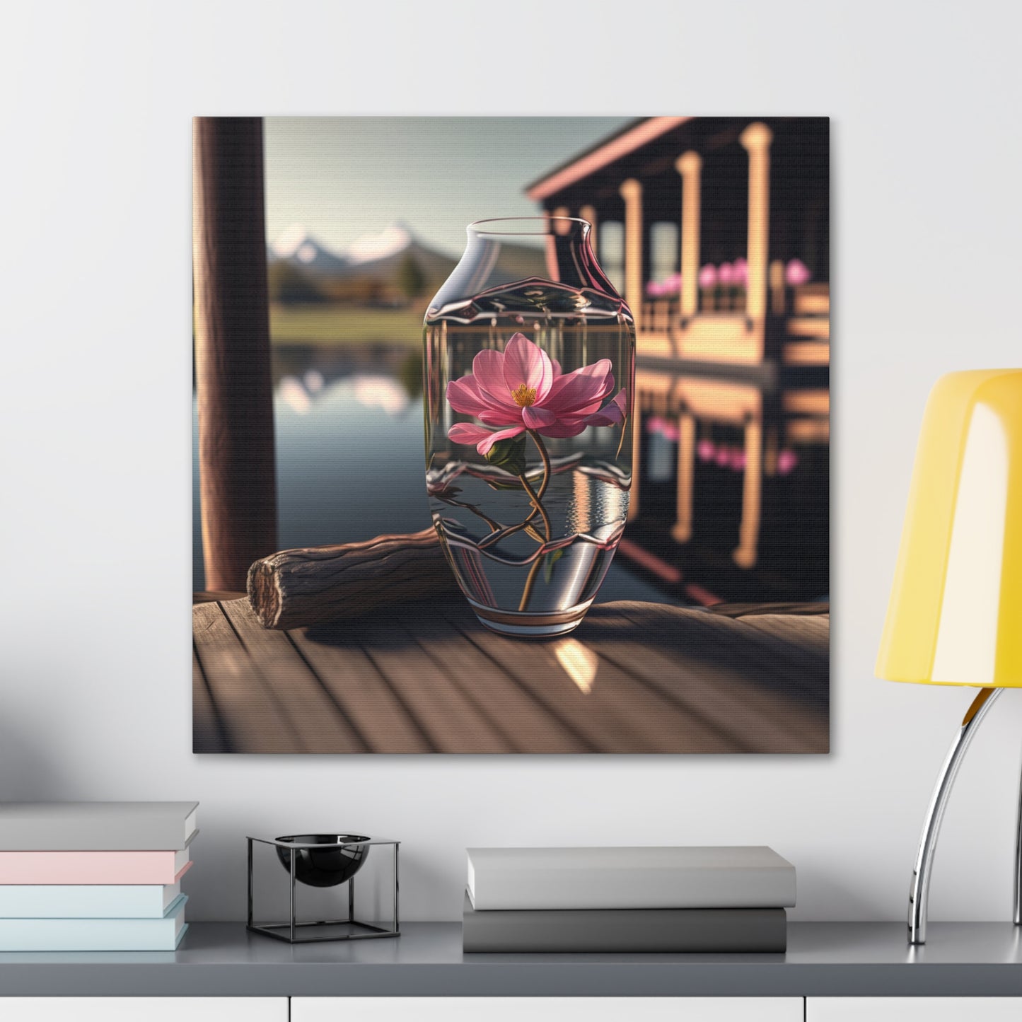 Canvas Gallery Wraps Pink Magnolia 1