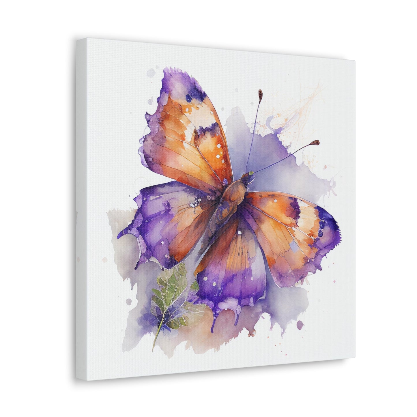 Canvas Gallery Wraps MerlinRose Watercolor Butterfly 2