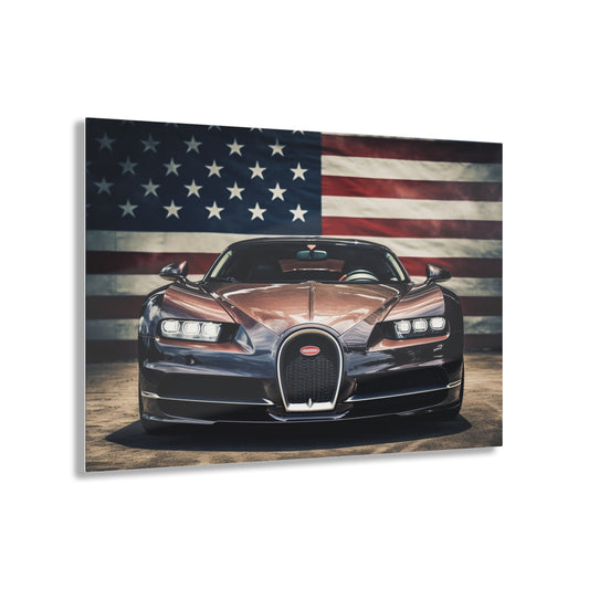 Acrylic Prints Bugatti Flag 4