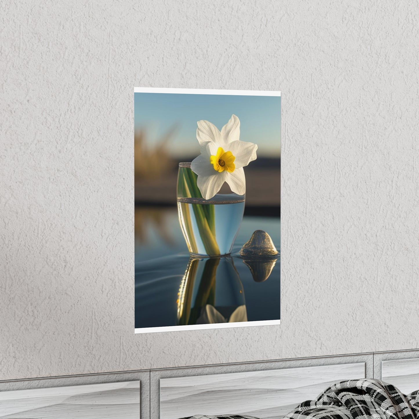 Premium Matte Vertical Posters Daffodil 4