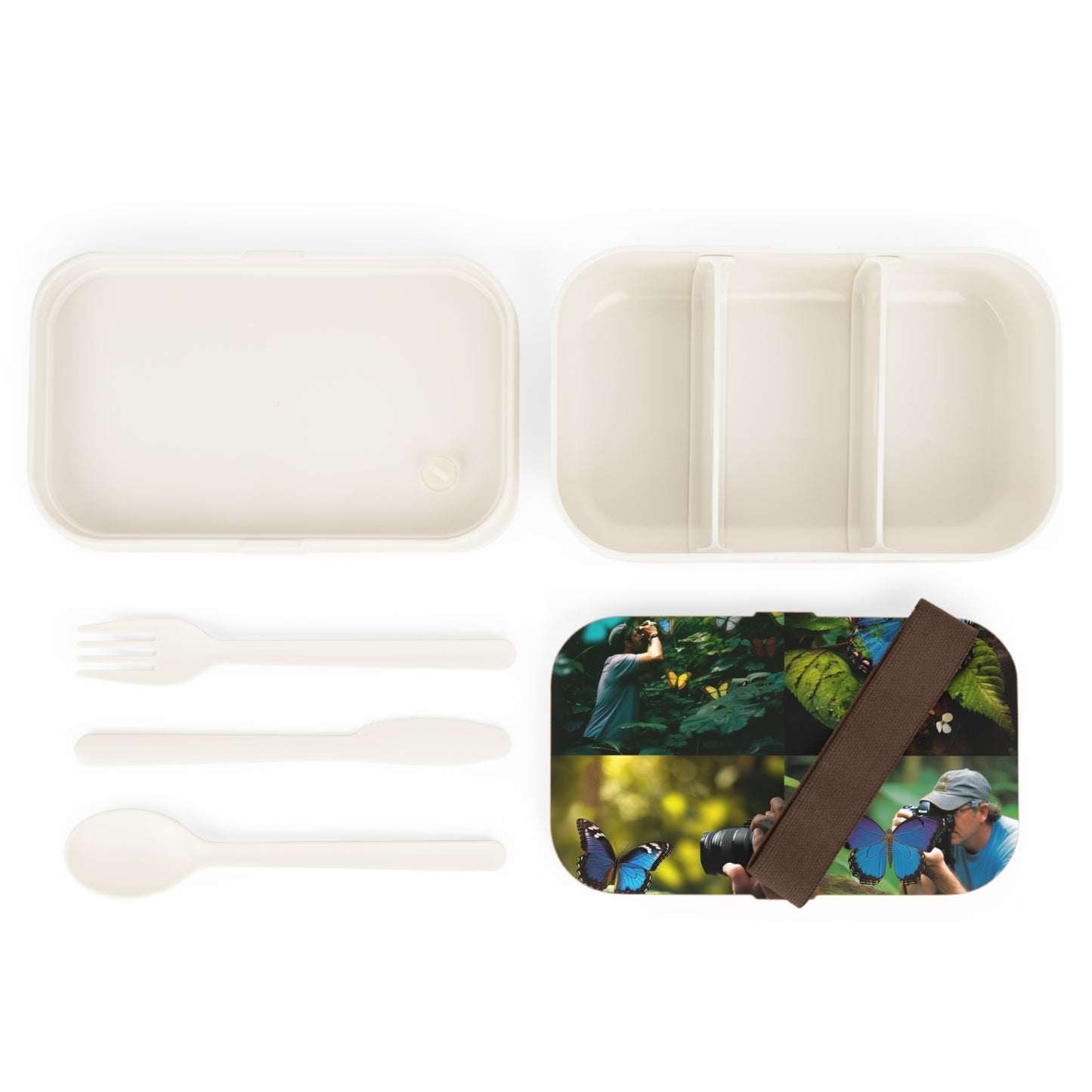 Bento Lunch Box Jungle Butterfly 5