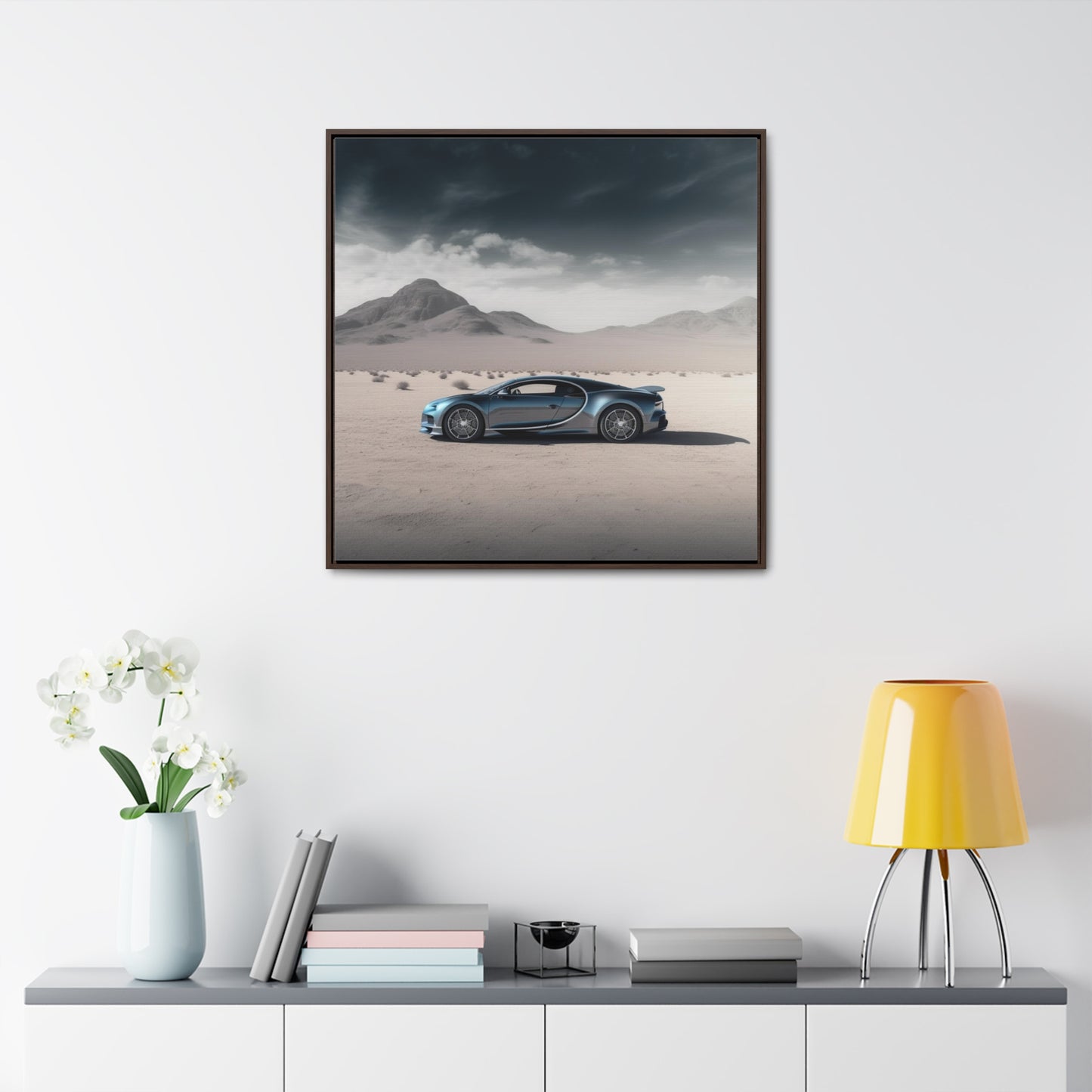 Gallery Canvas Wraps, Square Frame Bugatti Real Look 1