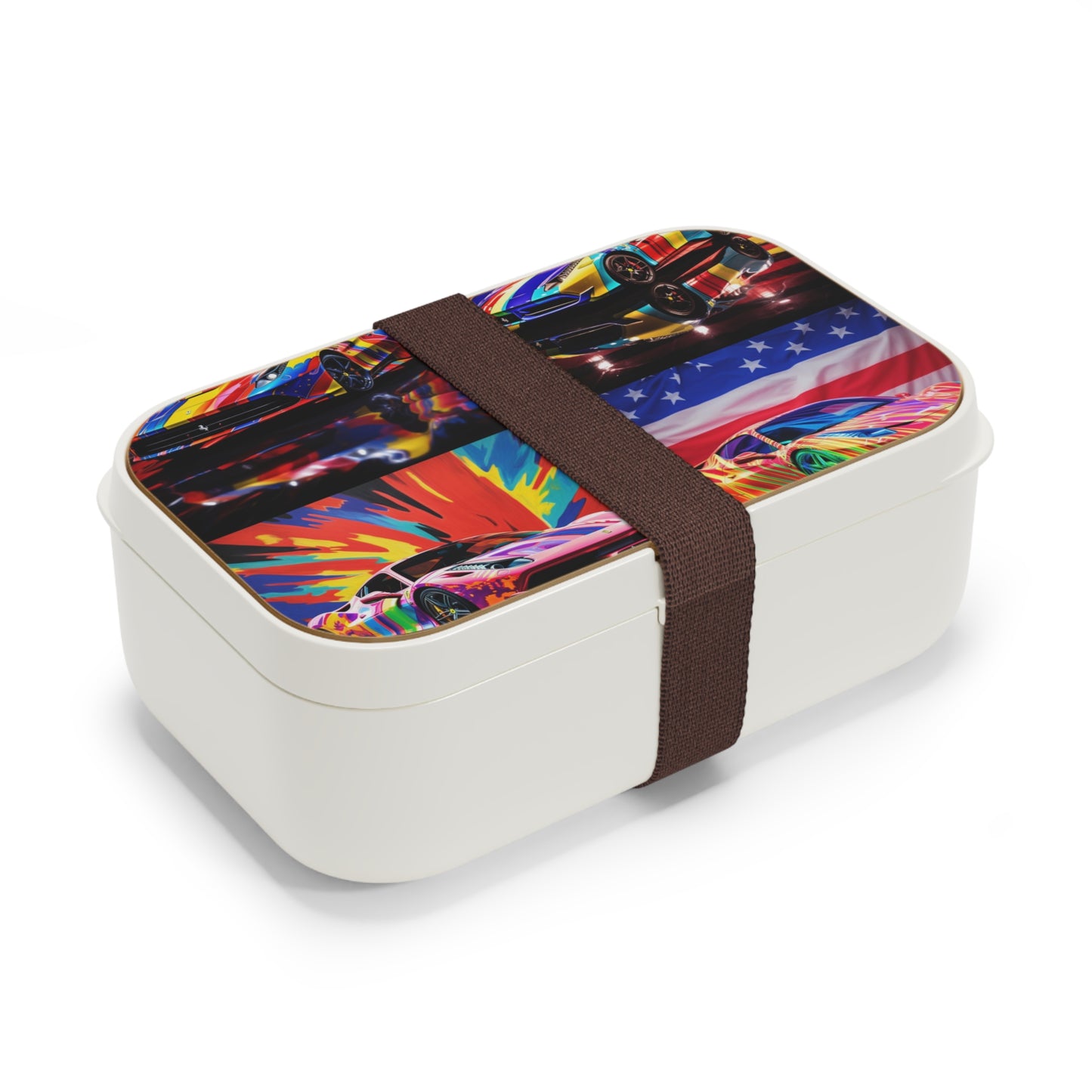 Bento Lunch Box Hyper Colorfull Ferrari 5
