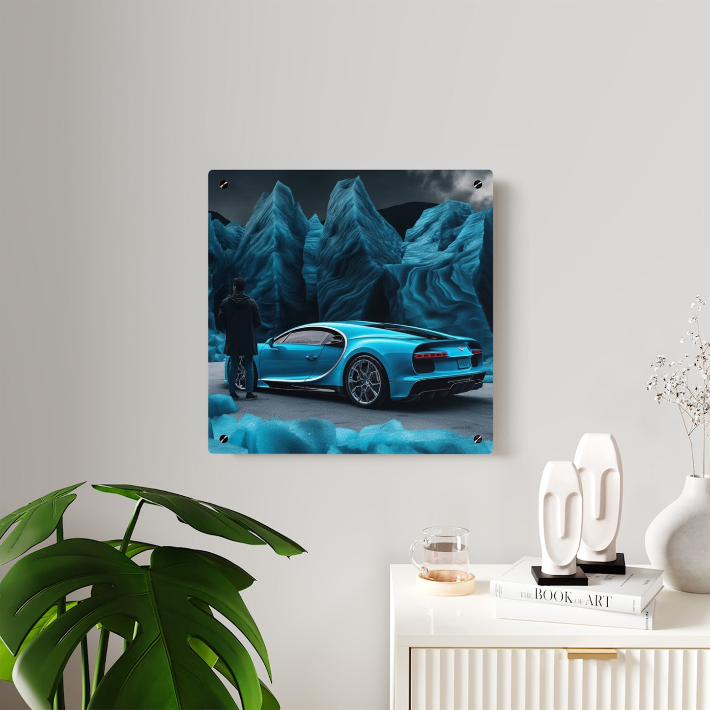 Acrylic Wall Art Panels Bugatti Real Look 3