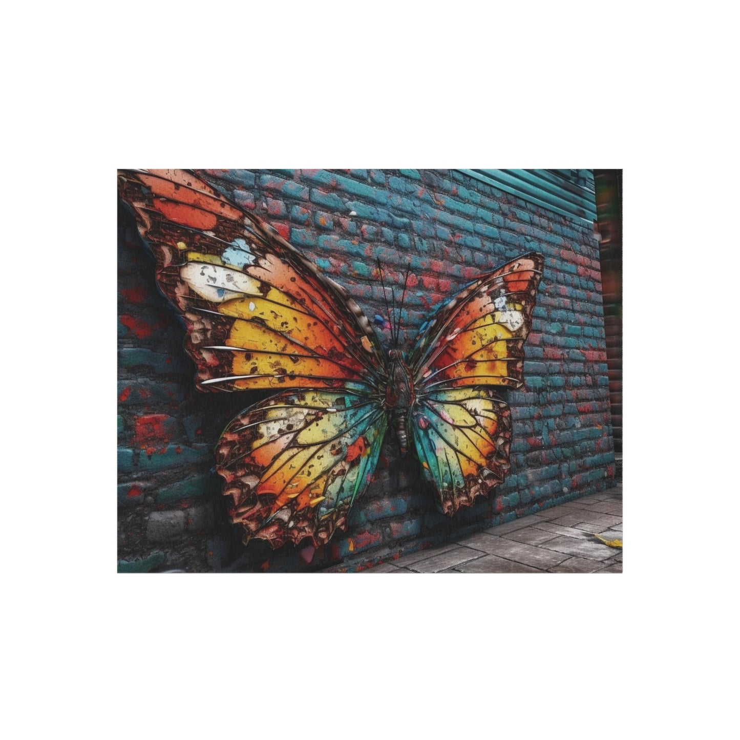 Outdoor Rug  Liquid Street Butterfly 2