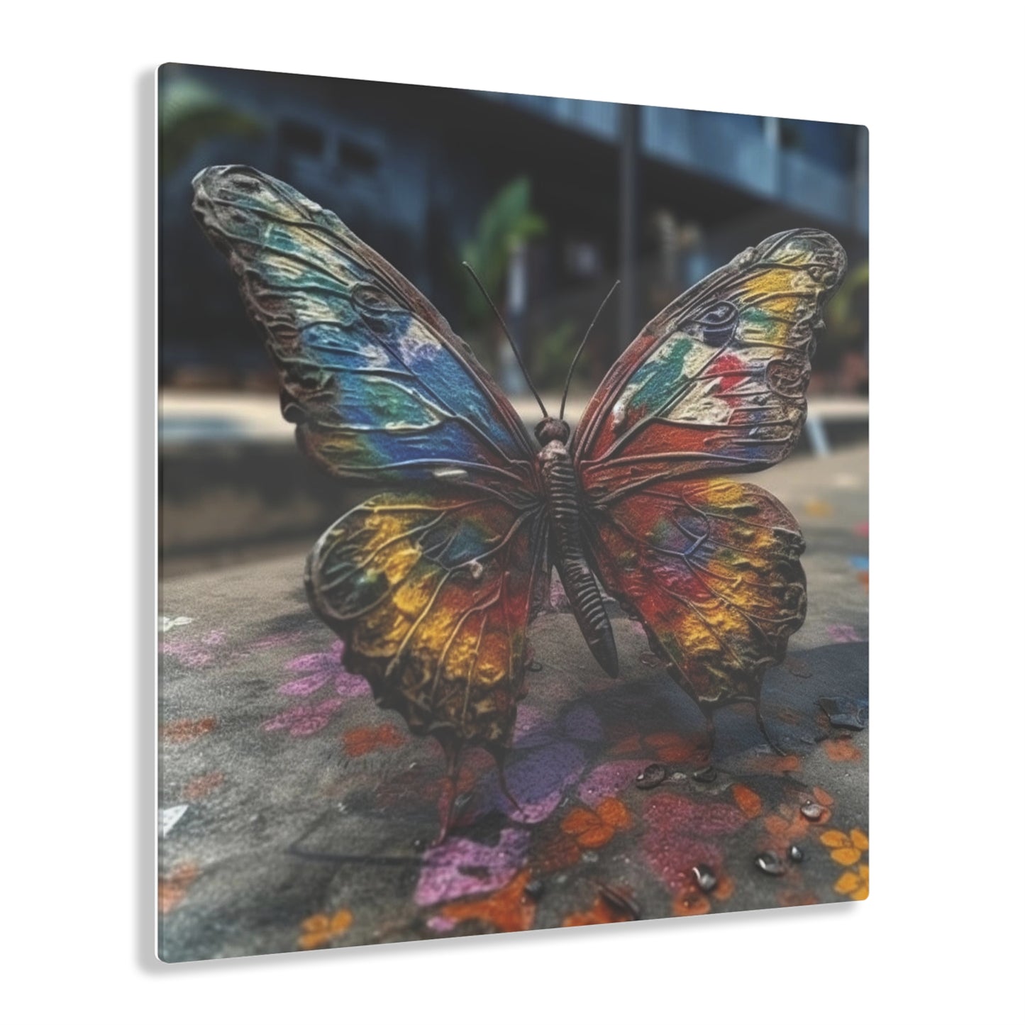 Acrylic Prints Liquid Street Butterfly 3