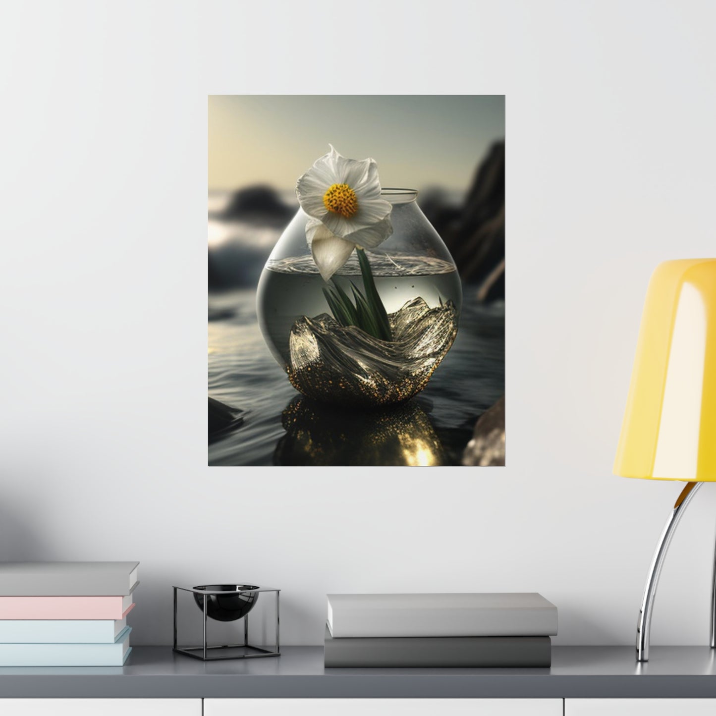 Premium Matte Vertical Posters Daffodil 1