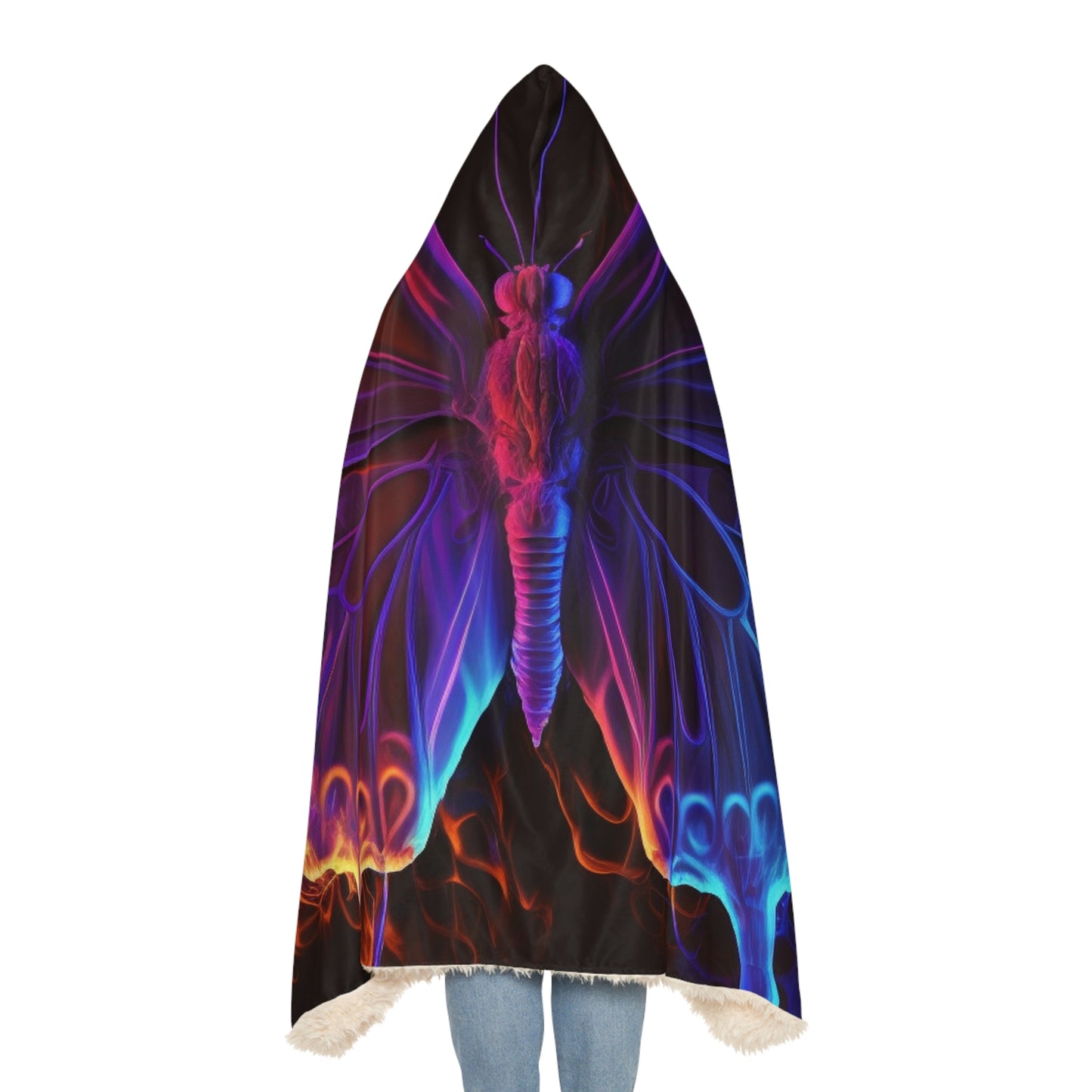 Snuggle Hooded Blanket Thermal Butterfly 1