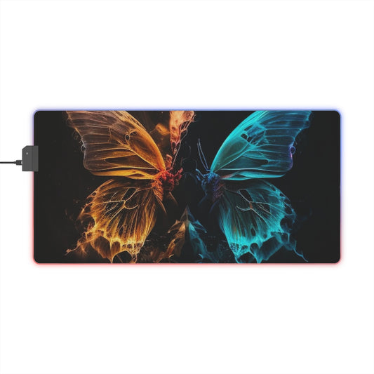 LED Gaming Mouse Pad Neon Glo Butterfly 4