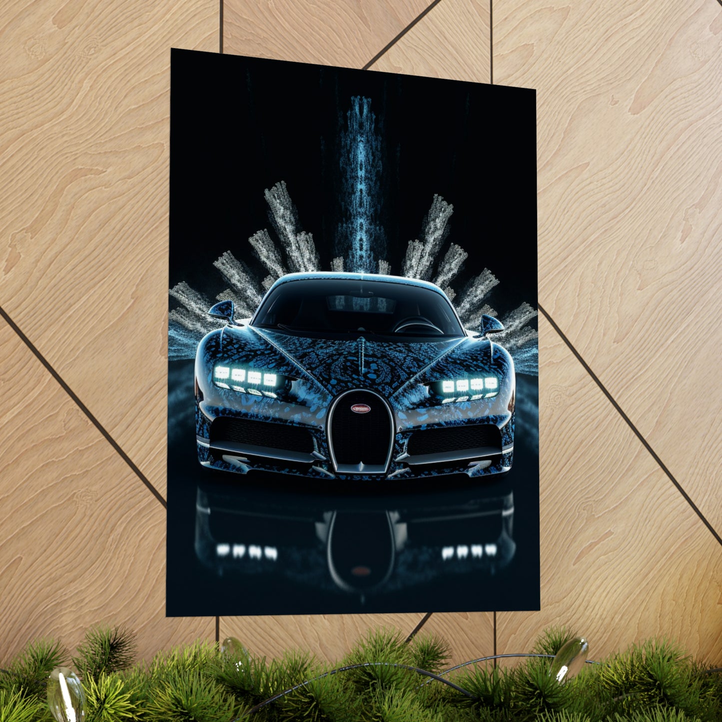 Premium Matte Vertical Posters Hyper Bugatti 2