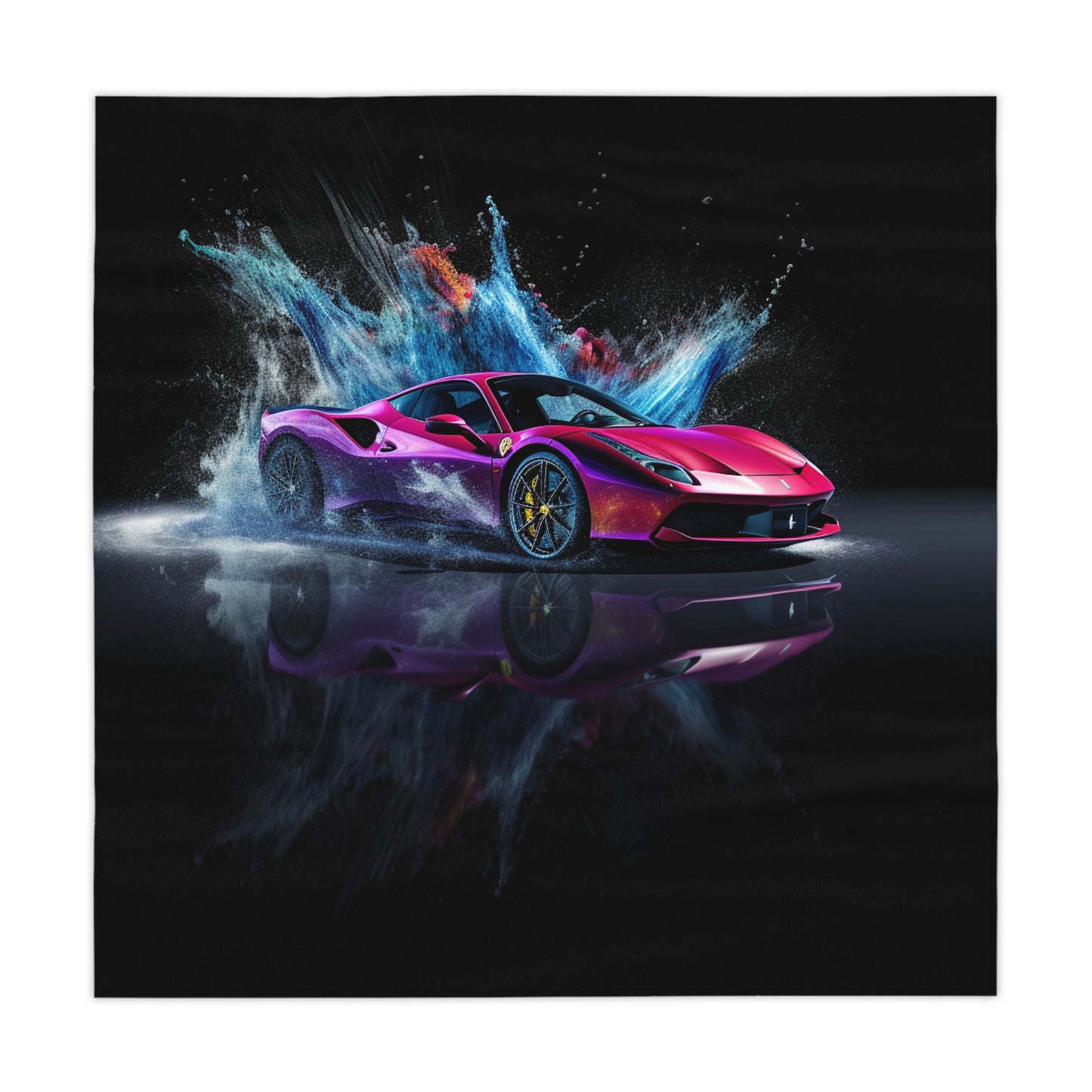 Tablecloth Ferrari Water Splash 4