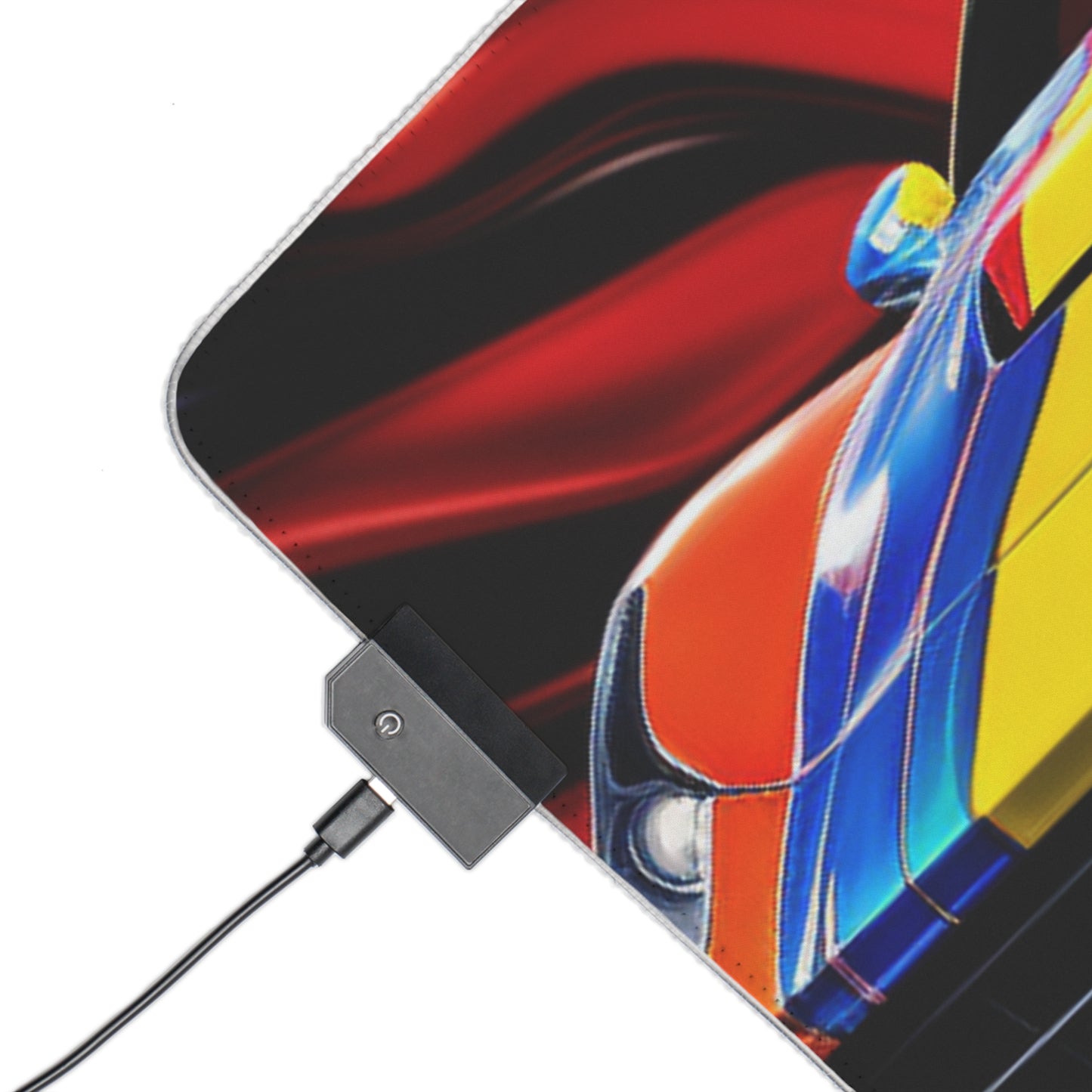 LED Gaming Mouse Pad Hyper Colorfull Ferrari 1