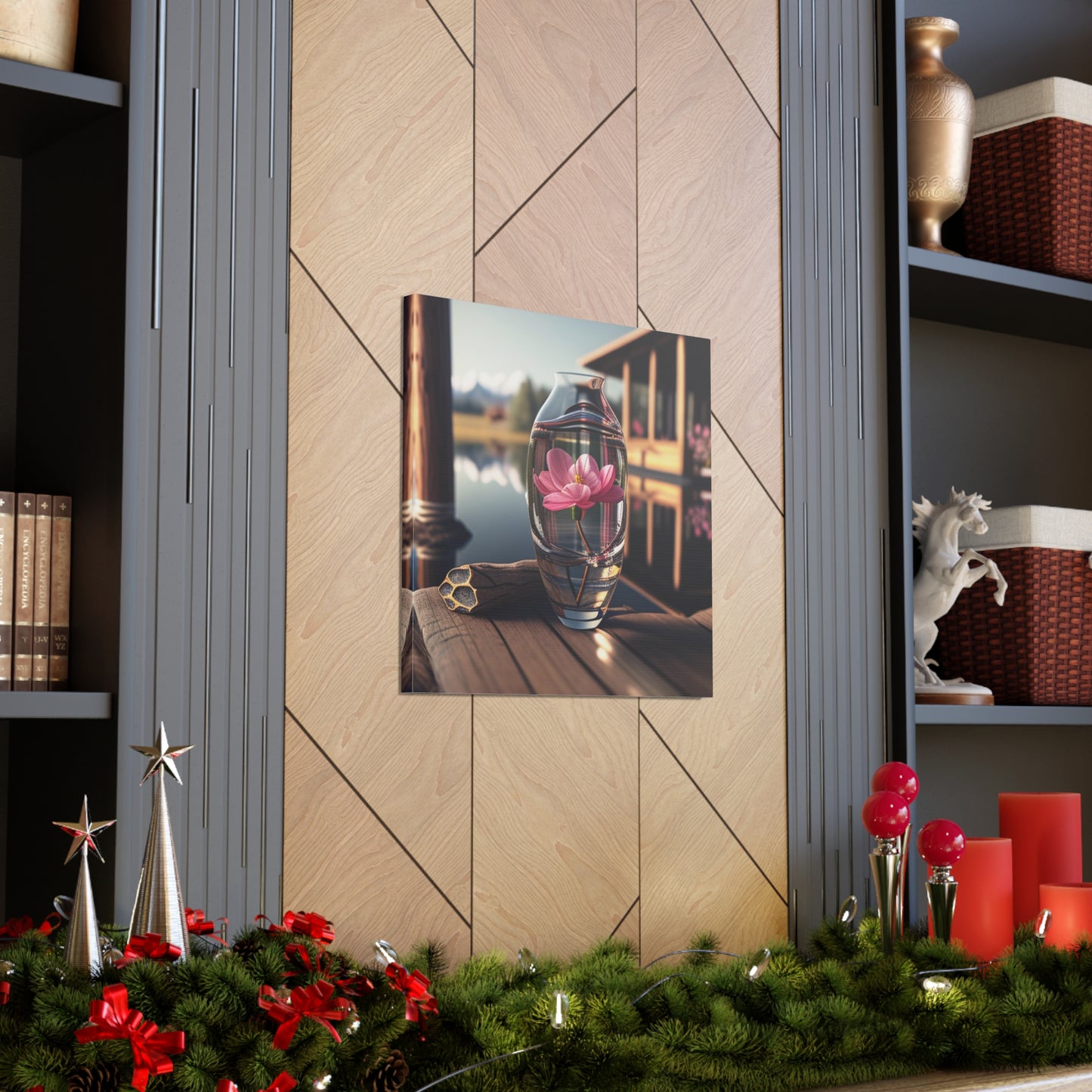Canvas Gallery Wraps Pink Magnolia 2