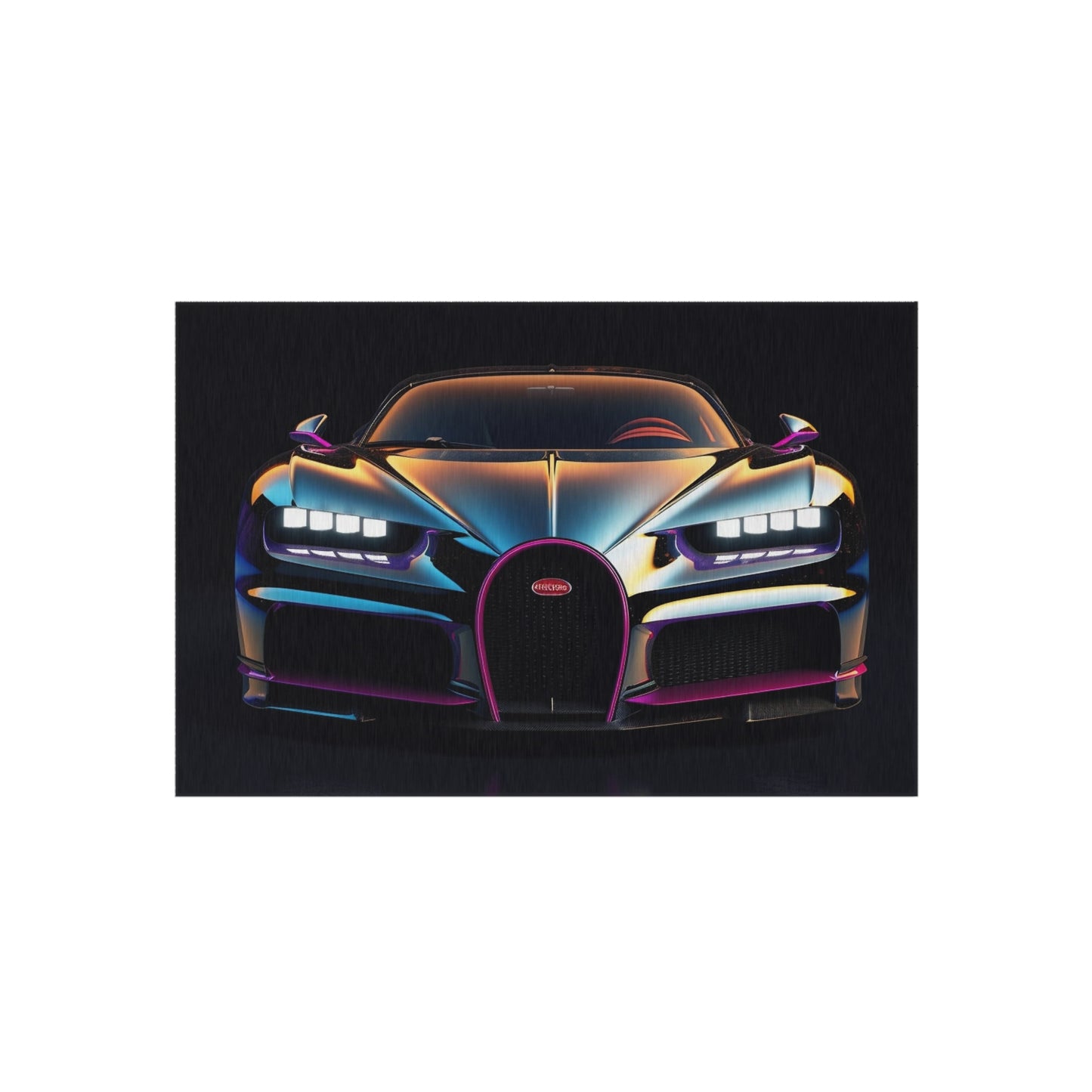 Outdoor Rug  Hyper Bugatti Chiron 1