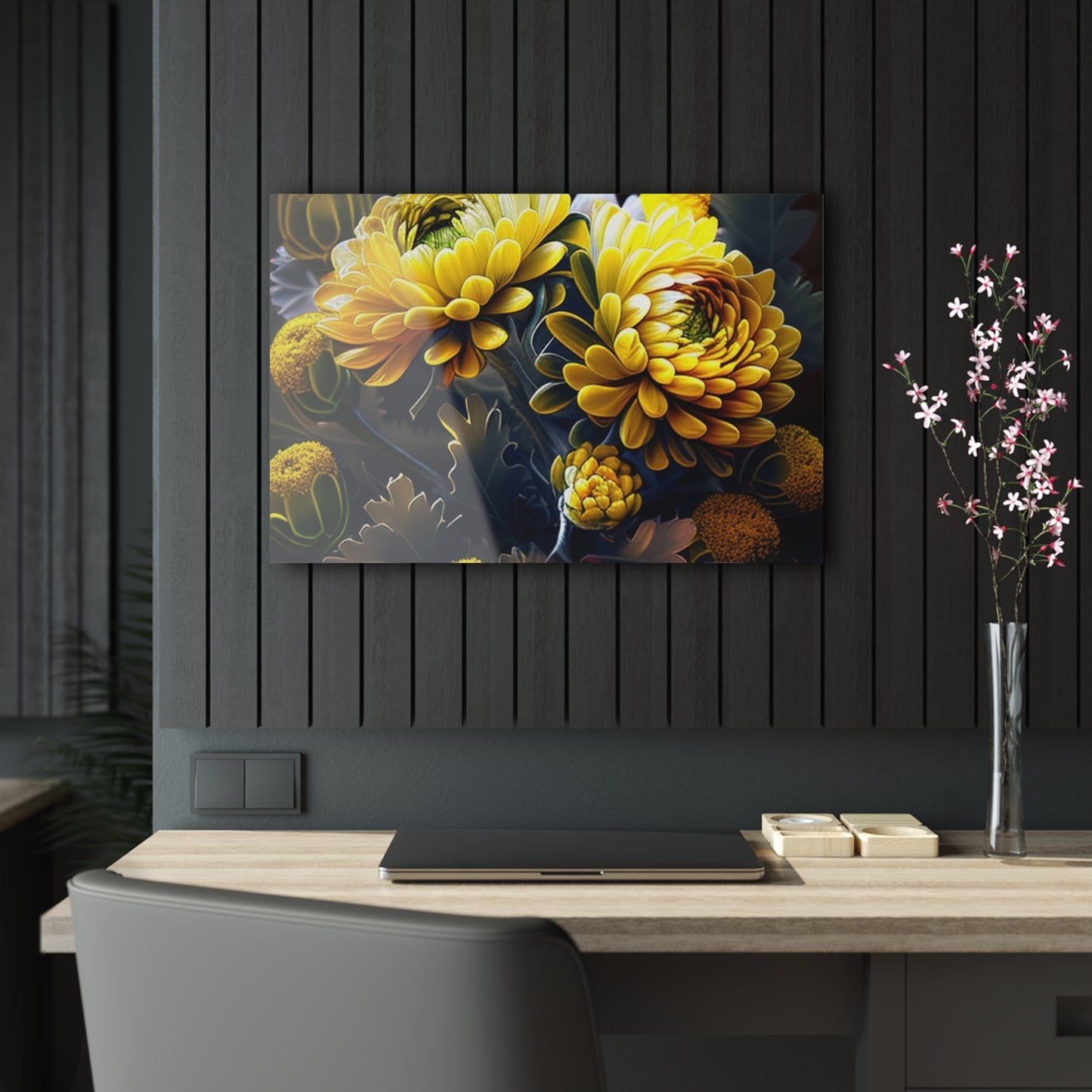 Acrylic Prints Yellow Hermosas Flores Amarillas 3