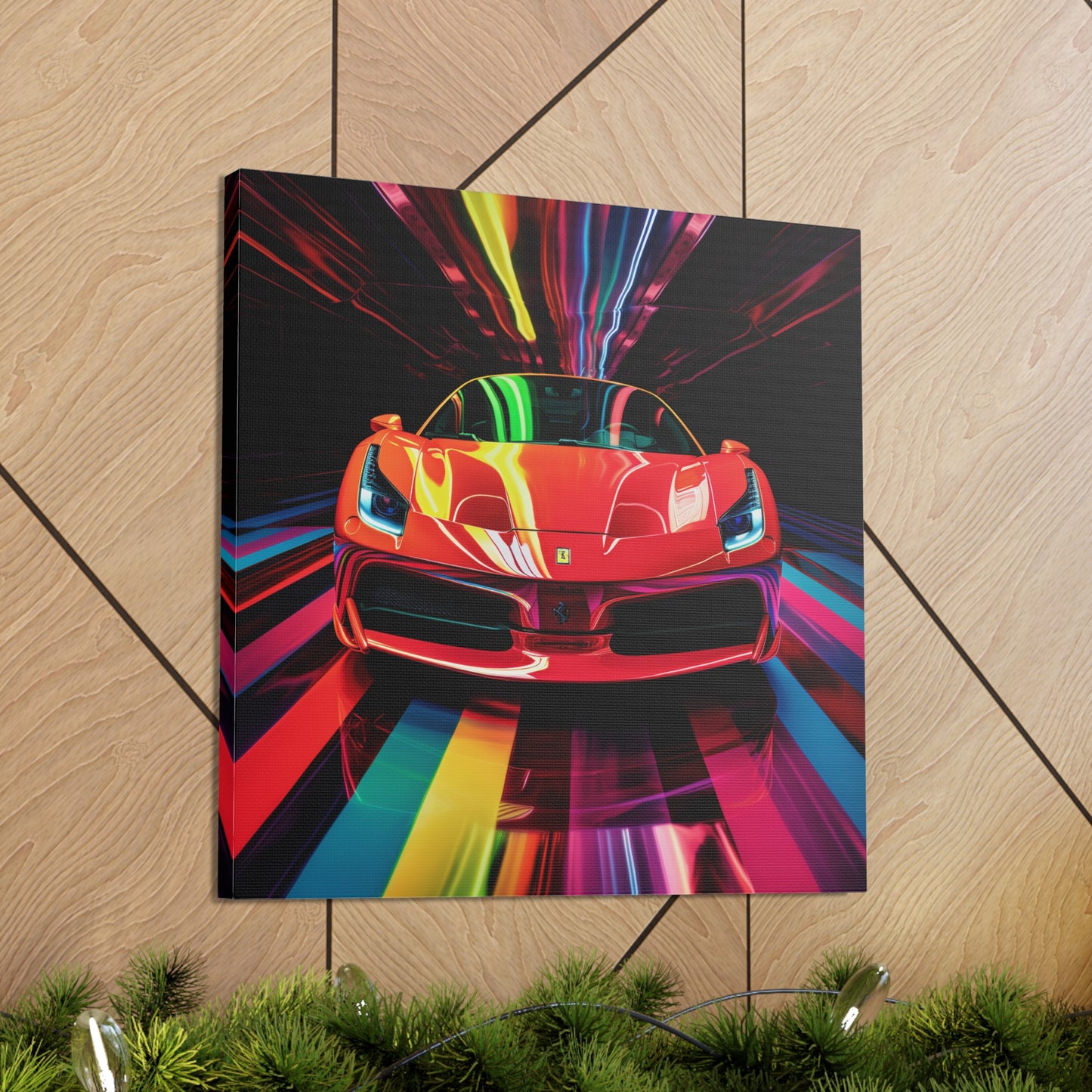 Canvas Gallery Wraps Ferrari Flair Macro 3