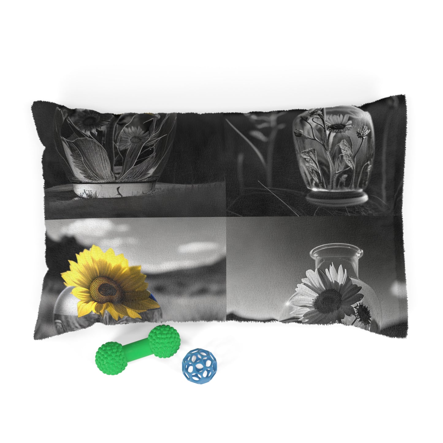 Pet Bed Yellw Sunflower in a vase 5