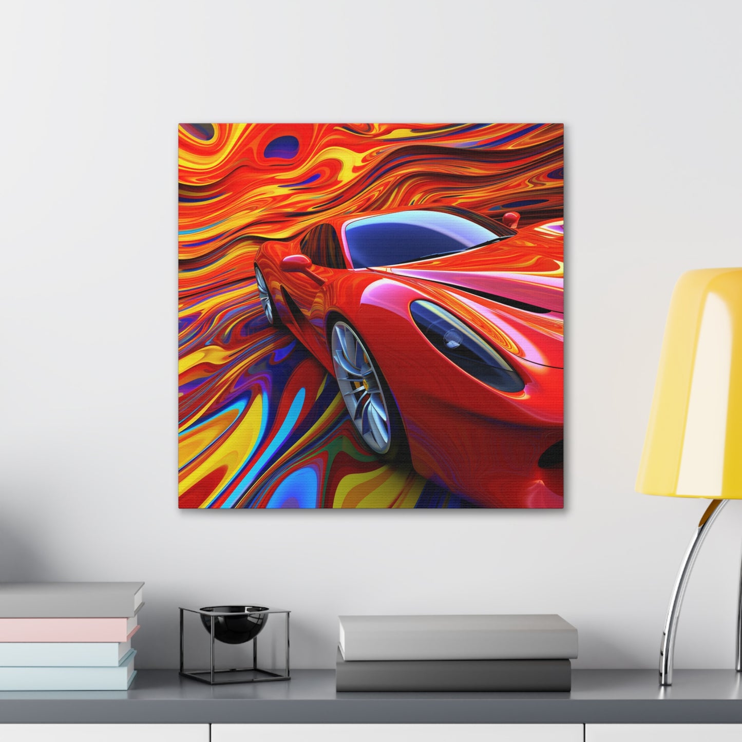 Canvas Gallery Wraps Ferrari Water Fusion 4