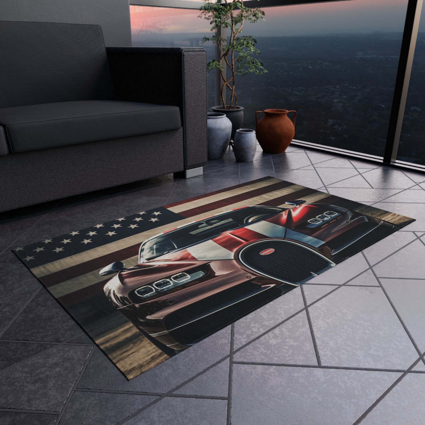 Outdoor Rug  Bugatti Flag 1