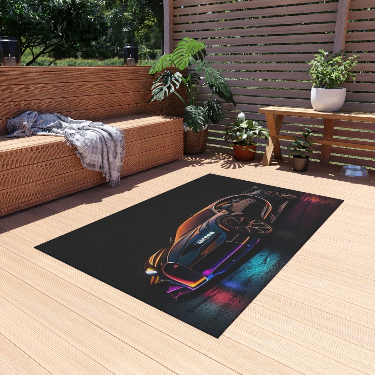 Outdoor Rug  Bugatti Chiron Super 4