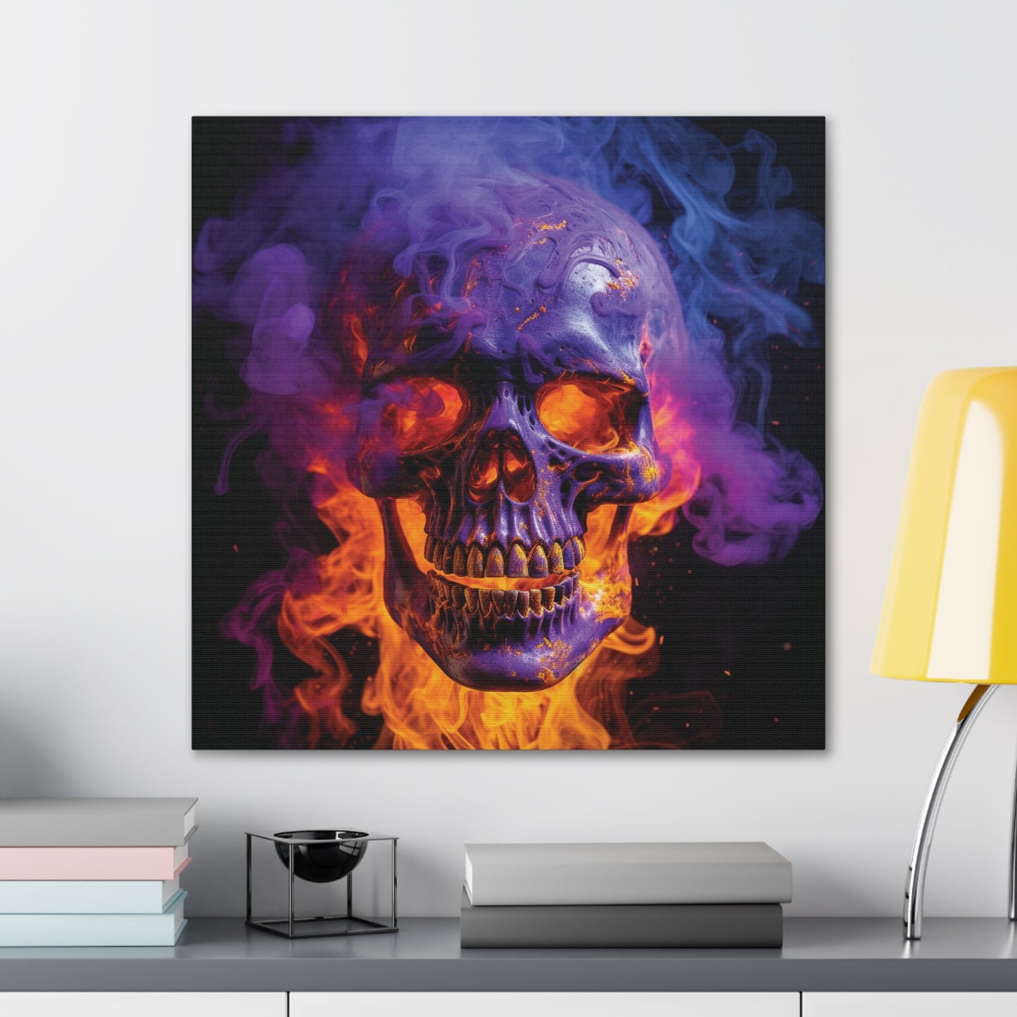 Canvas Gallery Wraps Macro Skull 1