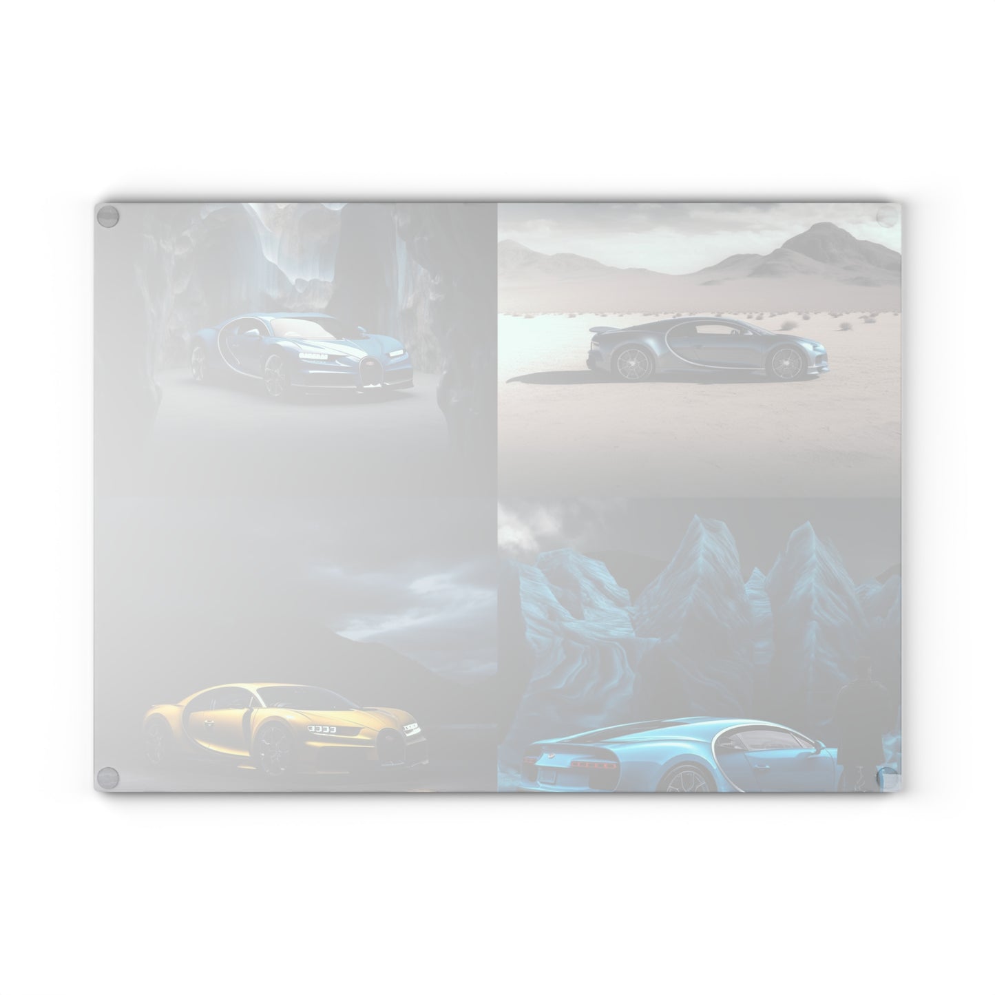 Glass Cutting Board Bugatti Real Look 5