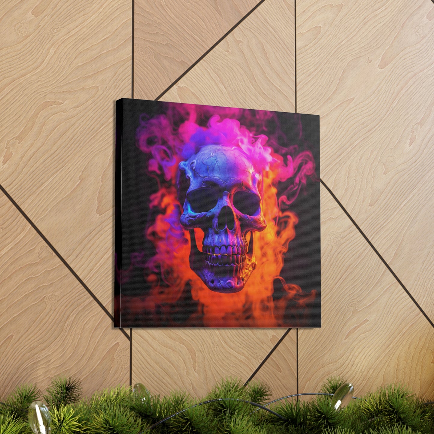 Canvas Gallery Wraps Macro Skull 4