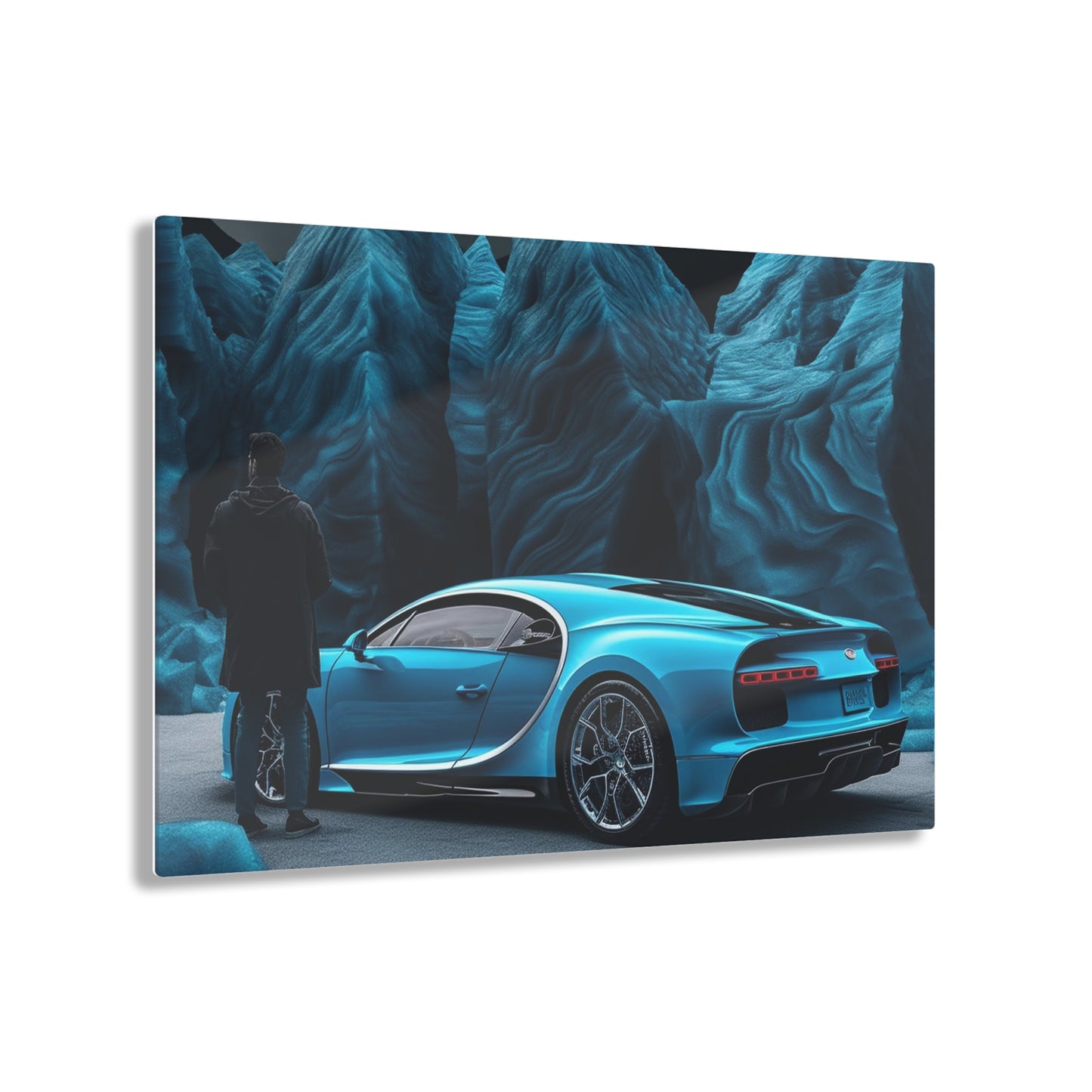 Acrylic Prints Bugatti Real Look 3