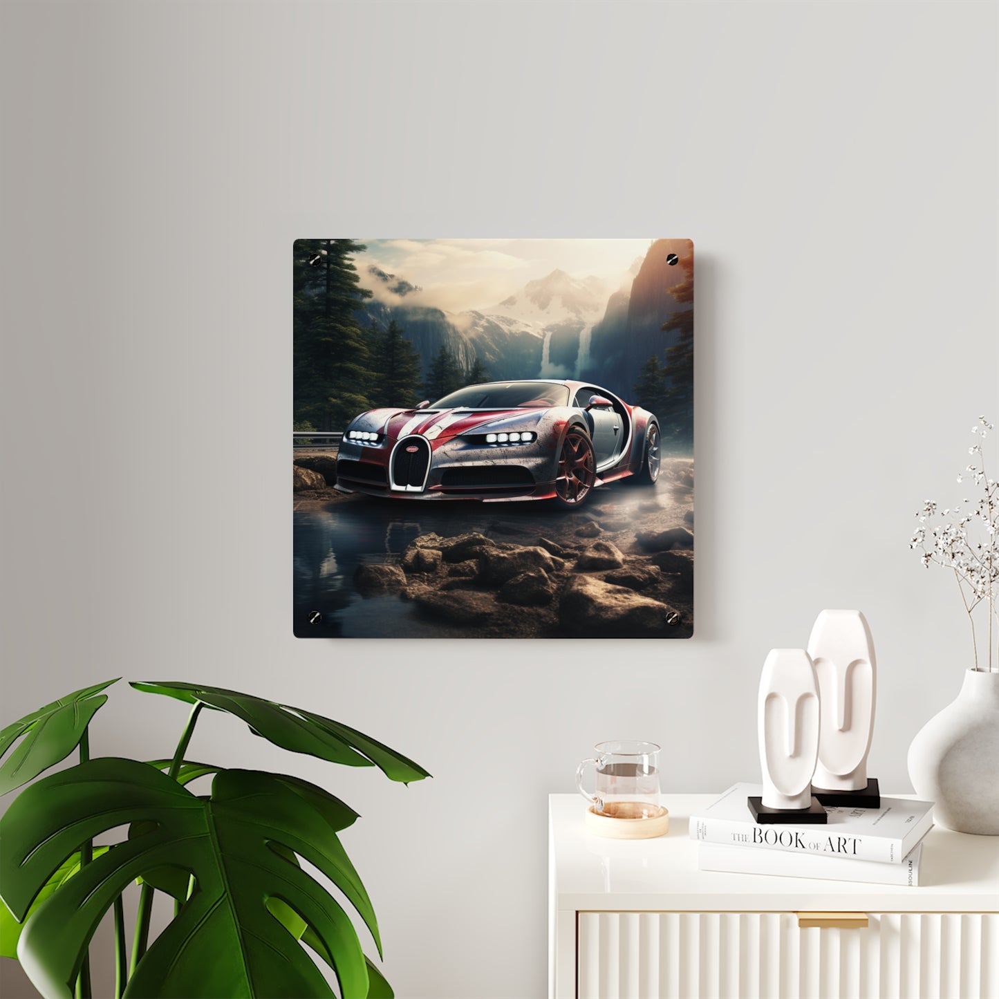 Acrylic Wall Art Panels Bugatti Waterfall 4