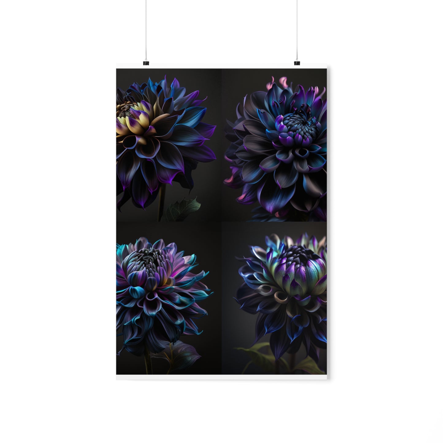 Premium Matte Vertical Posters Dahlia Purple 5