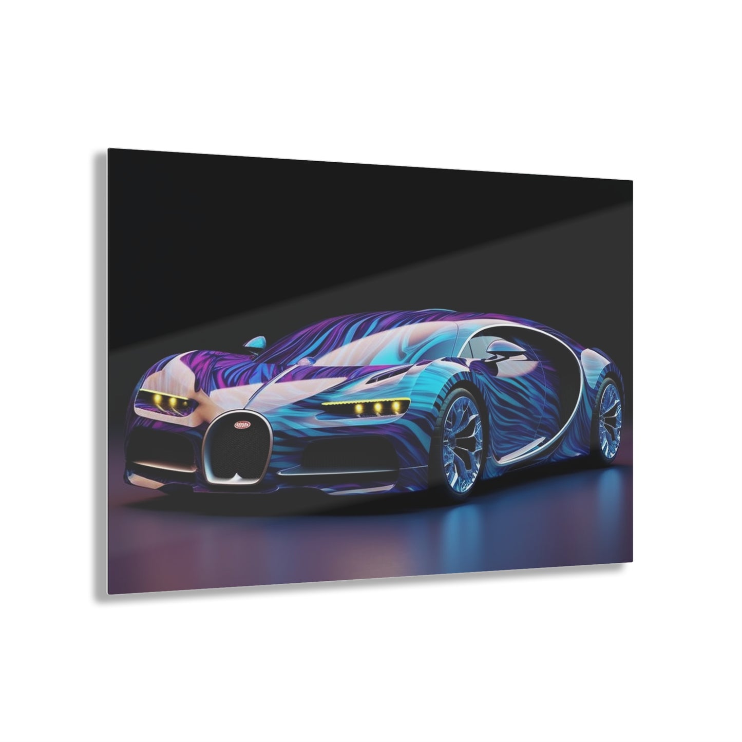 Acrylic Prints Bugatti Abstract Flair 3