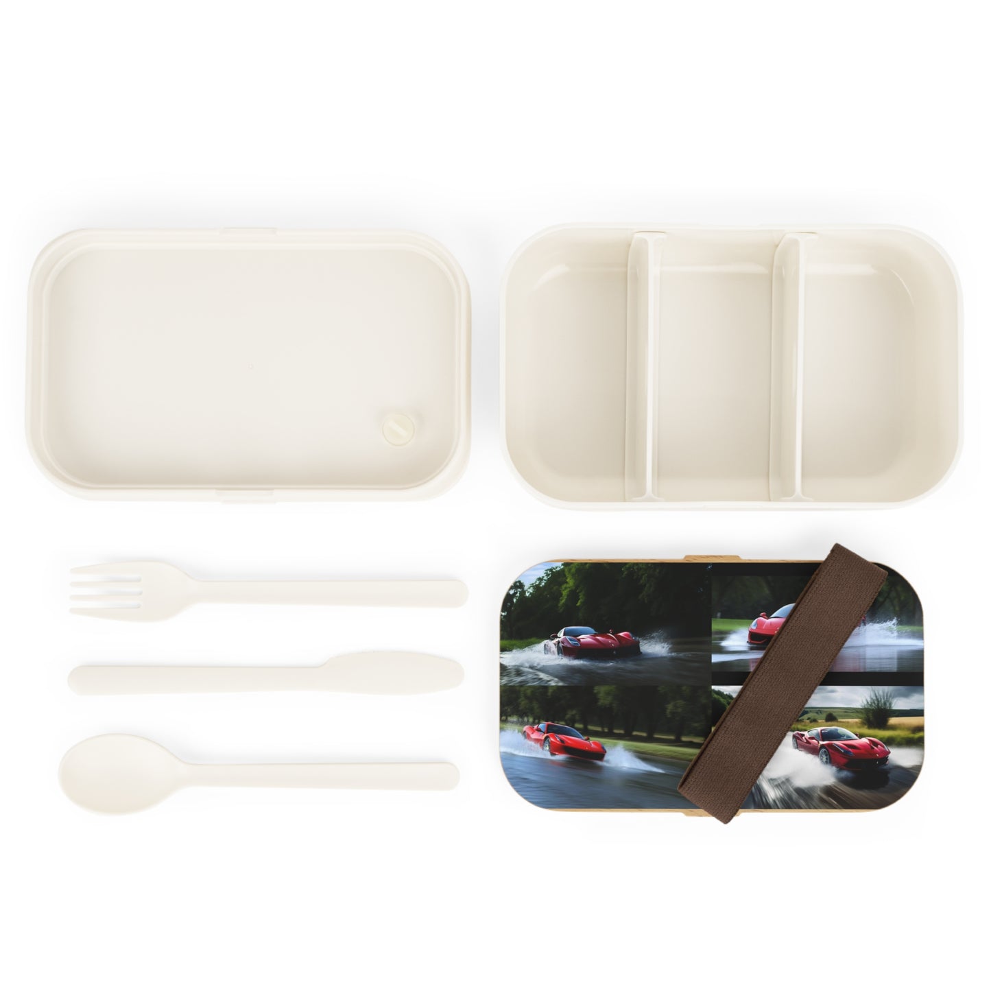 Bento Lunch Box Water Ferrari Splash 5
