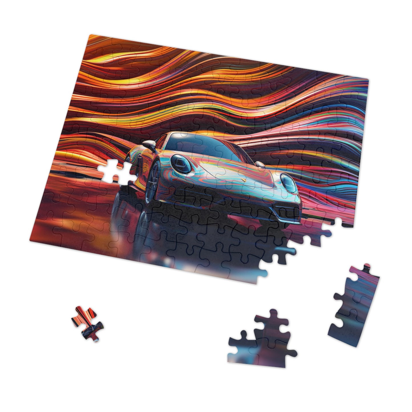 Jigsaw Puzzle (30, 110, 252, 500,1000-Piece) Porsche Water Fusion 1