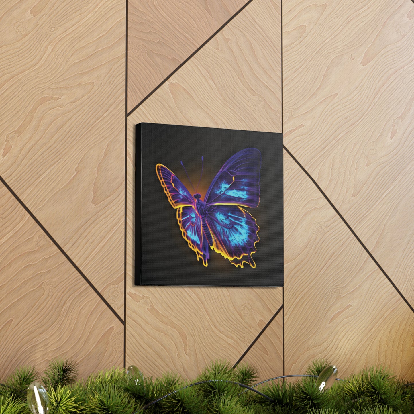 Canvas Gallery Wraps Thermal Butterfly 4