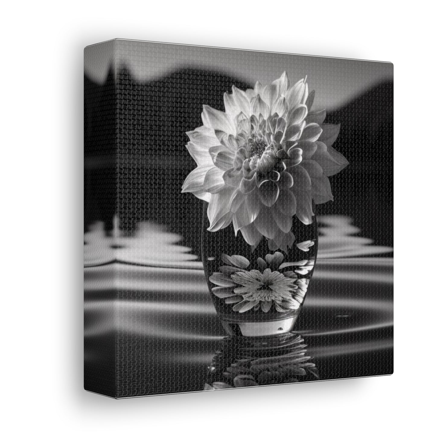 Canvas Gallery Wraps White Dahlia 4