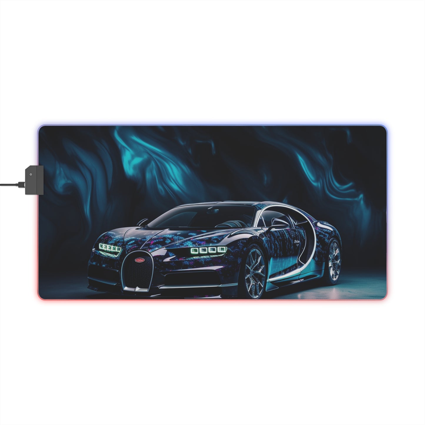 LED Gaming Mouse Pad Hyper Bugatti 1