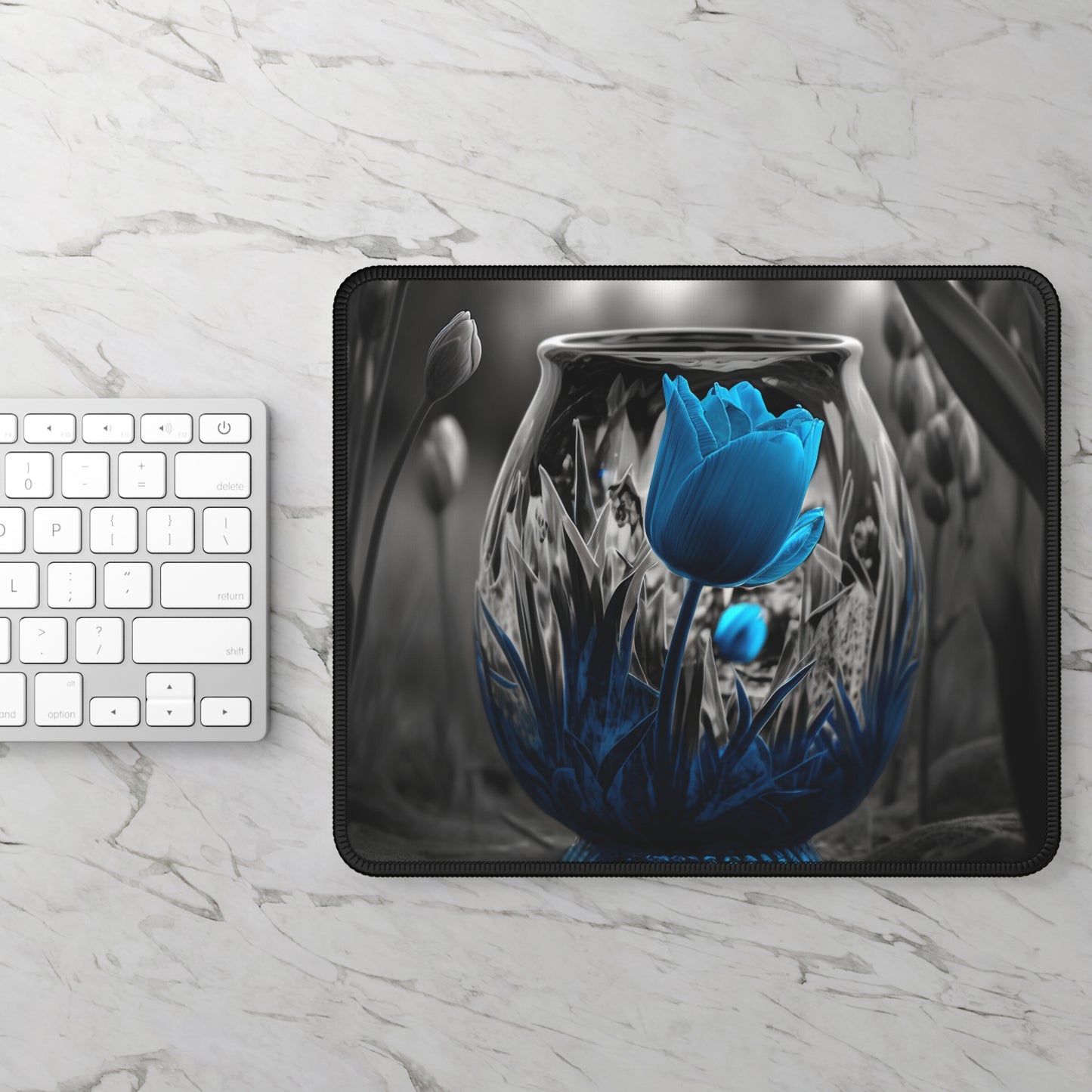 Gaming Mouse Pad  Tulip Blue 6